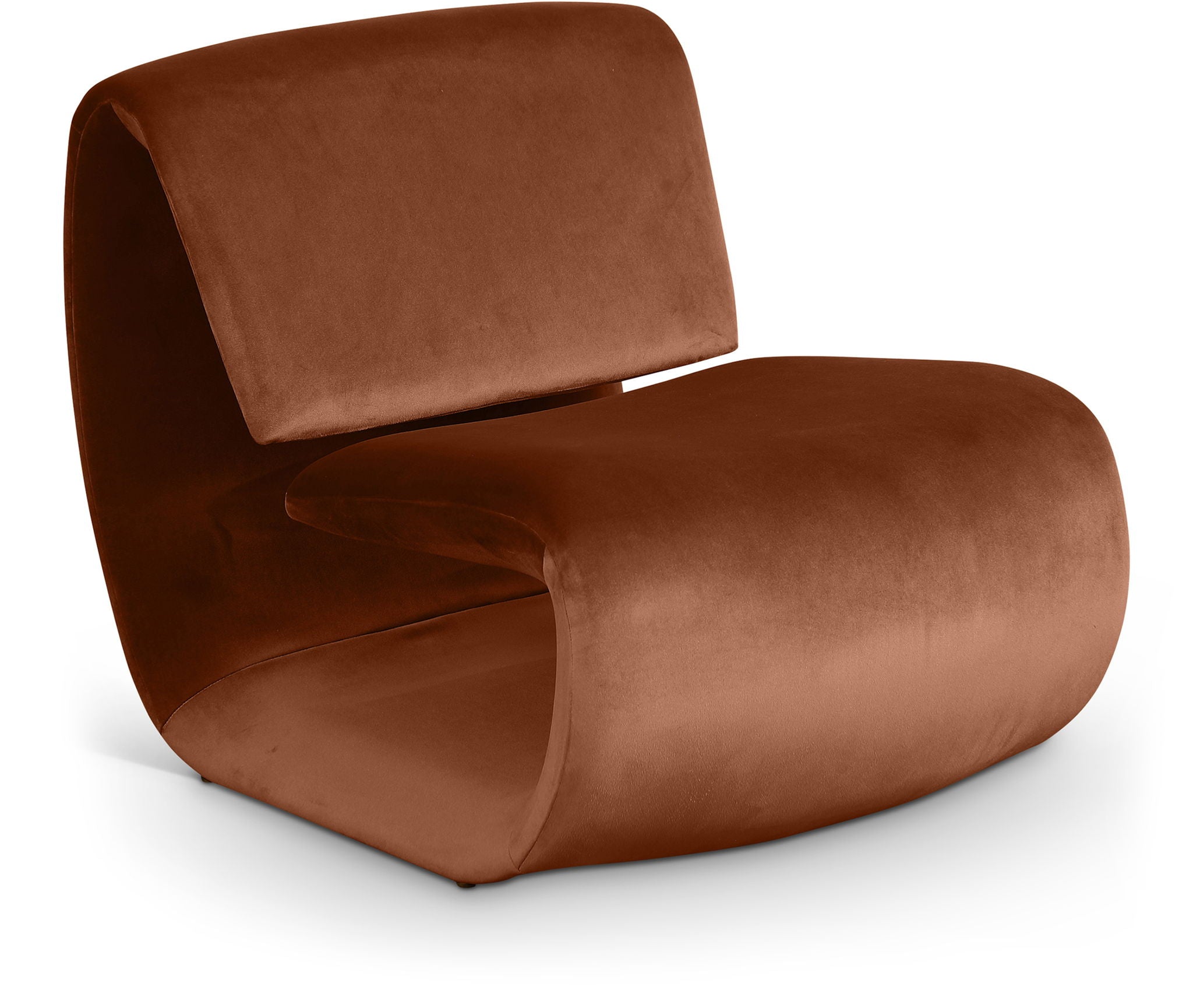 Nouveau - Velvet Accent Chair - Urban Living Furniture (Los Angeles, CA)