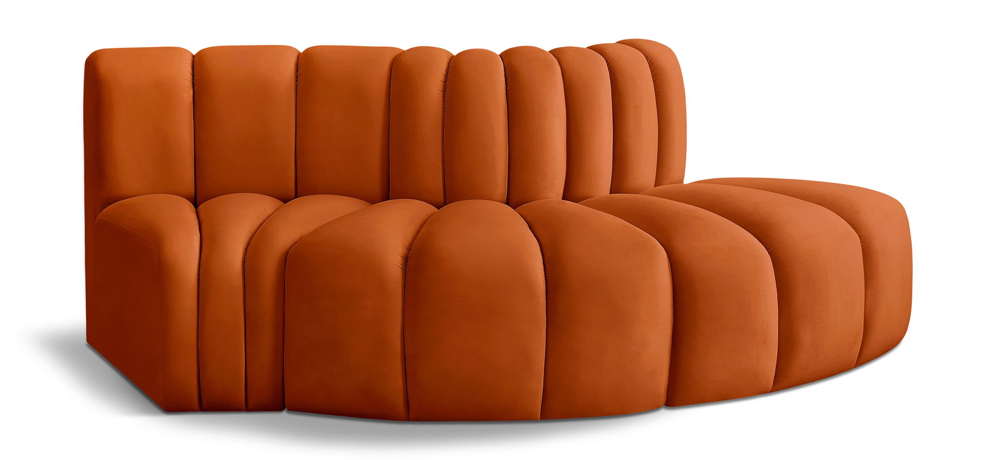 Arc - Velvet 3 Piece Modular Sofa - Urban Living Furniture (Los Angeles, CA)