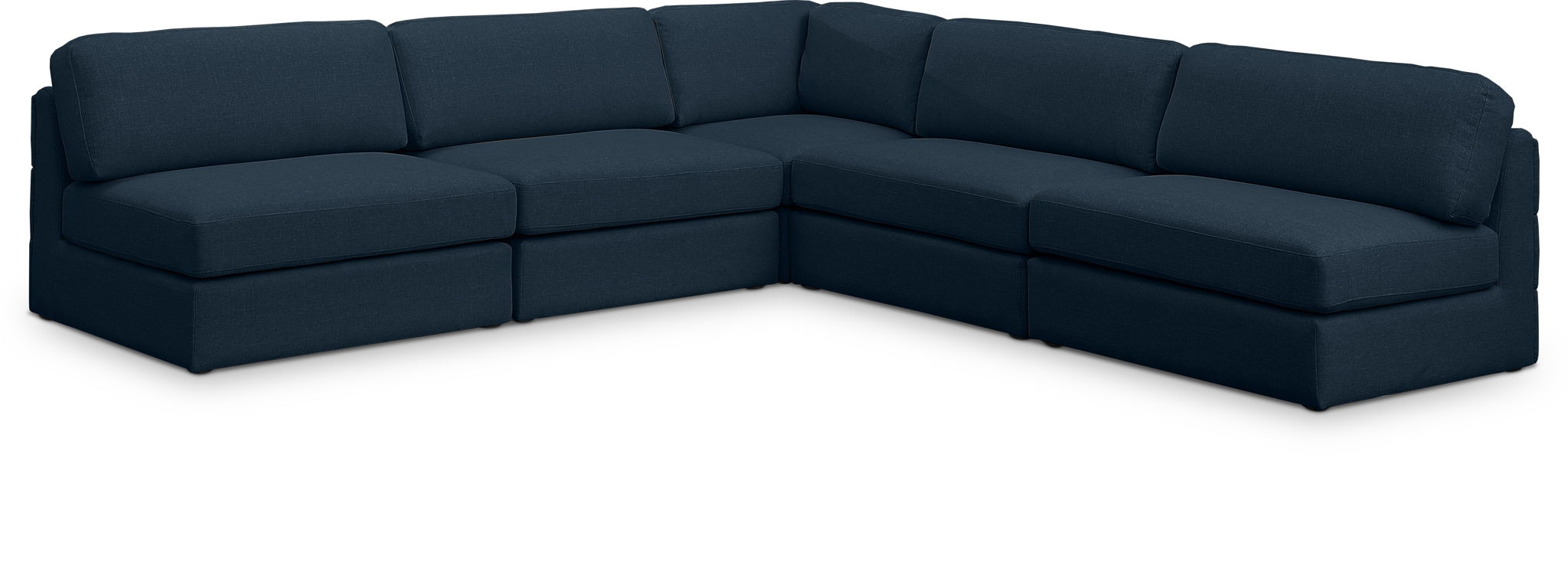 Beckham - 5 Piece Modular Corner Armless Sectional - Urban Living Furniture (Los Angeles, CA)
