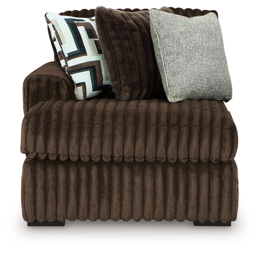 Midnight-Madness - Chocolate - LAF Corner Chaise - Urban Living Furniture (Los Angeles, CA)