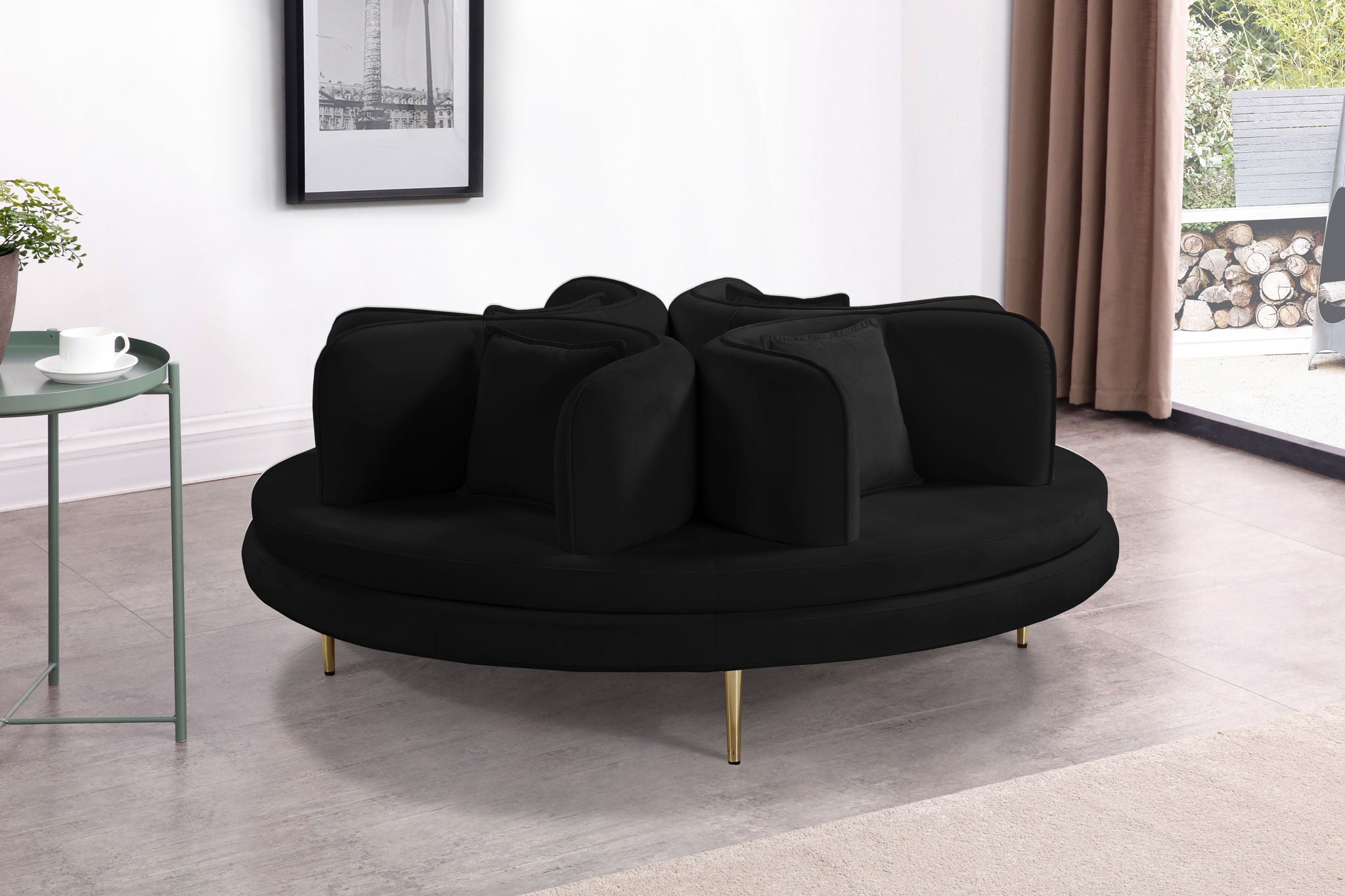 Circlet - Round Sofa Settee - Urban Living Furniture (Los Angeles, CA)