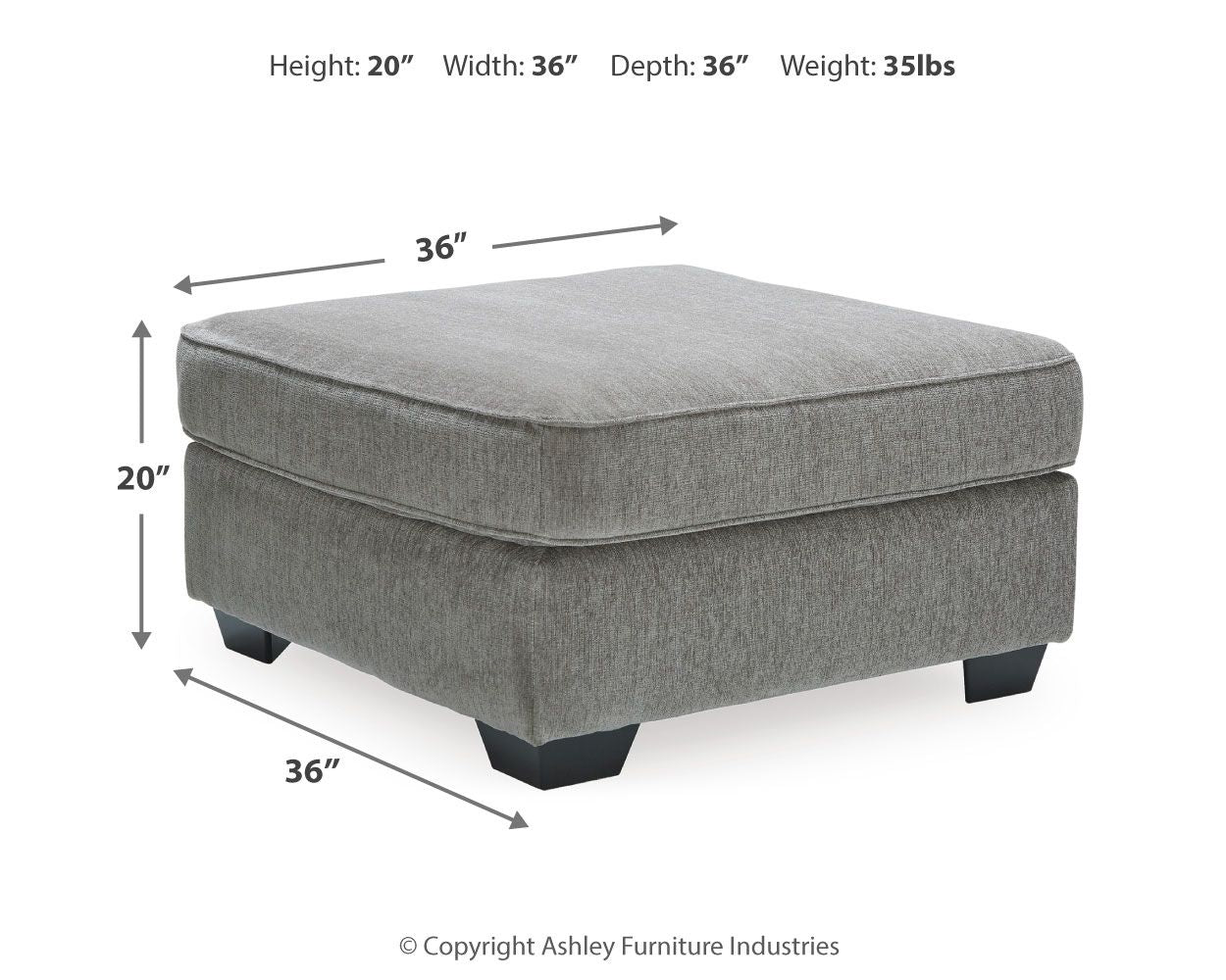Altari - Accent Ottoman - Urban Living Furniture (Los Angeles, CA)