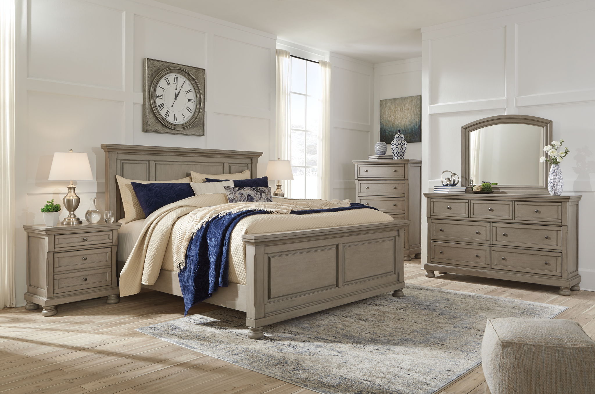 Lettner - Sleigh Bed - Urban Living Furniture (Los Angeles, CA)