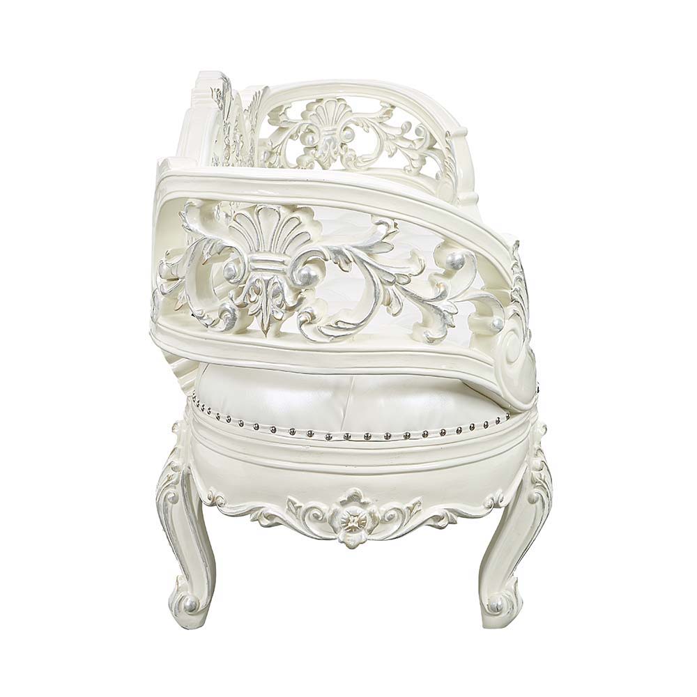 Adara - Bench - Antique White Finish - Urban Living Furniture (Los Angeles, CA)