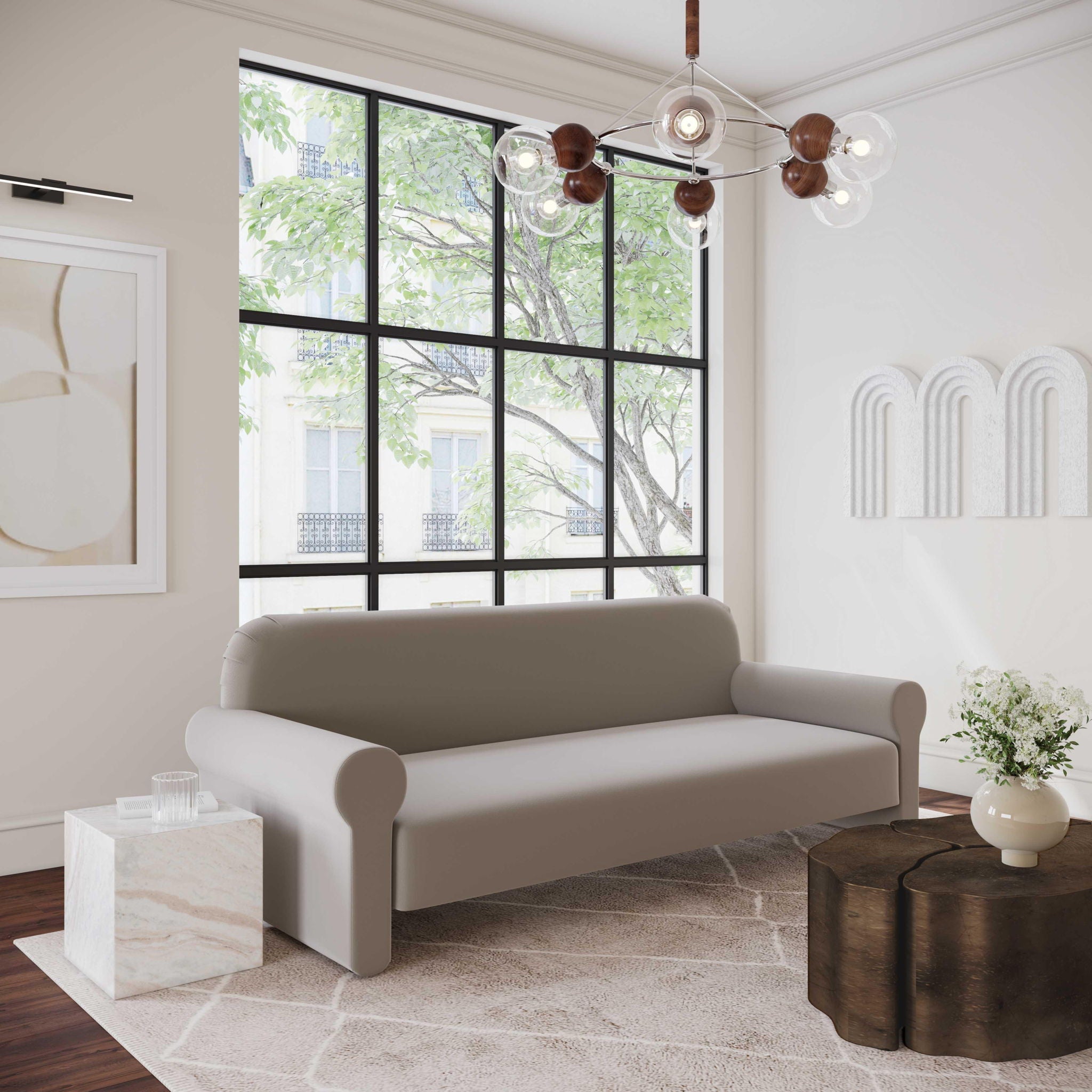 Keira - Marble Side Table - Urban Living Furniture (Los Angeles, CA)