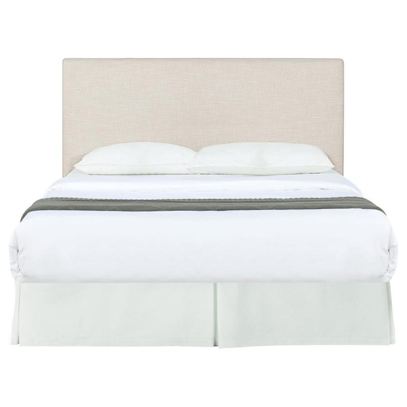Pirro - Upholstered King Panel Headboard - Sand