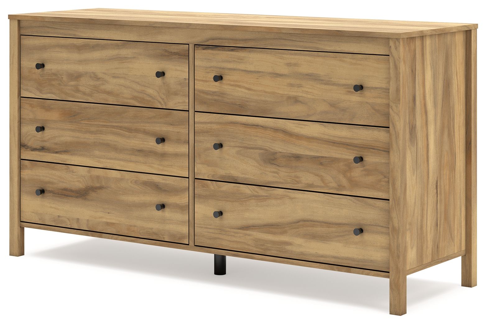 Bermacy - Light Brown - Six Drawer Dresser - Urban Living Furniture (Los Angeles, CA)