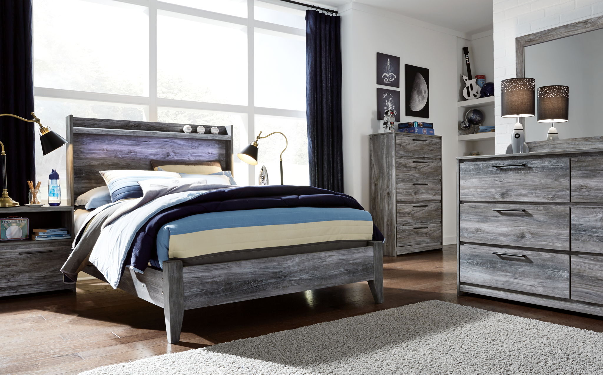 Baystorm - Panel Bed - Urban Living Furniture (Los Angeles, CA)