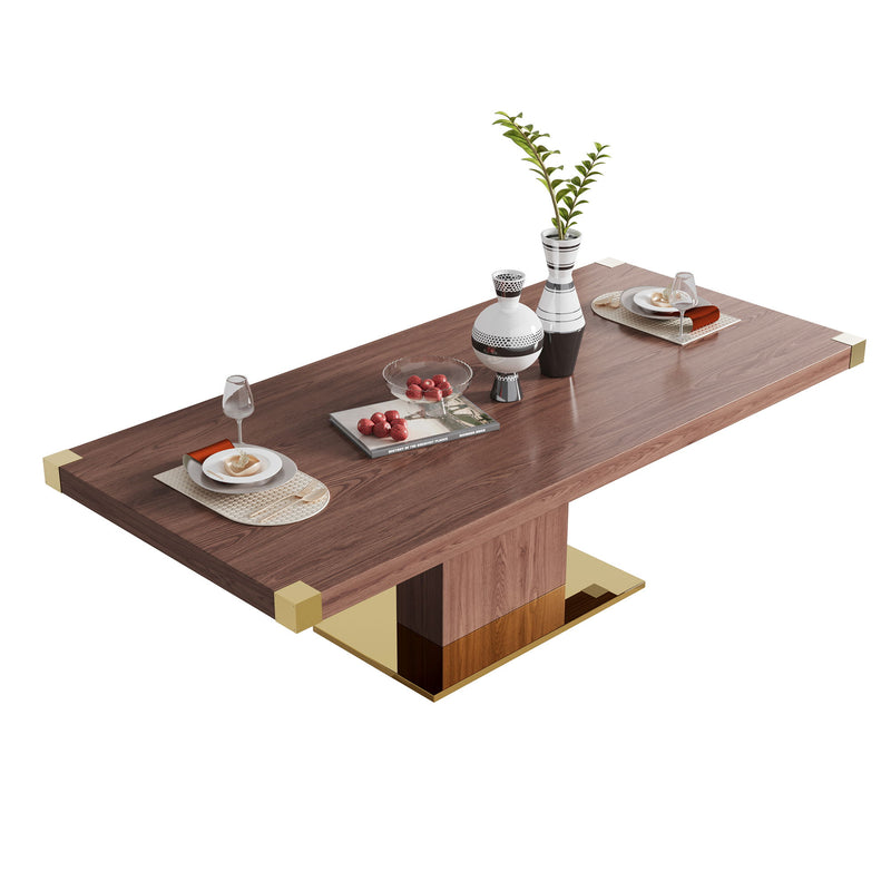 Top Dining Table With Finish Corner