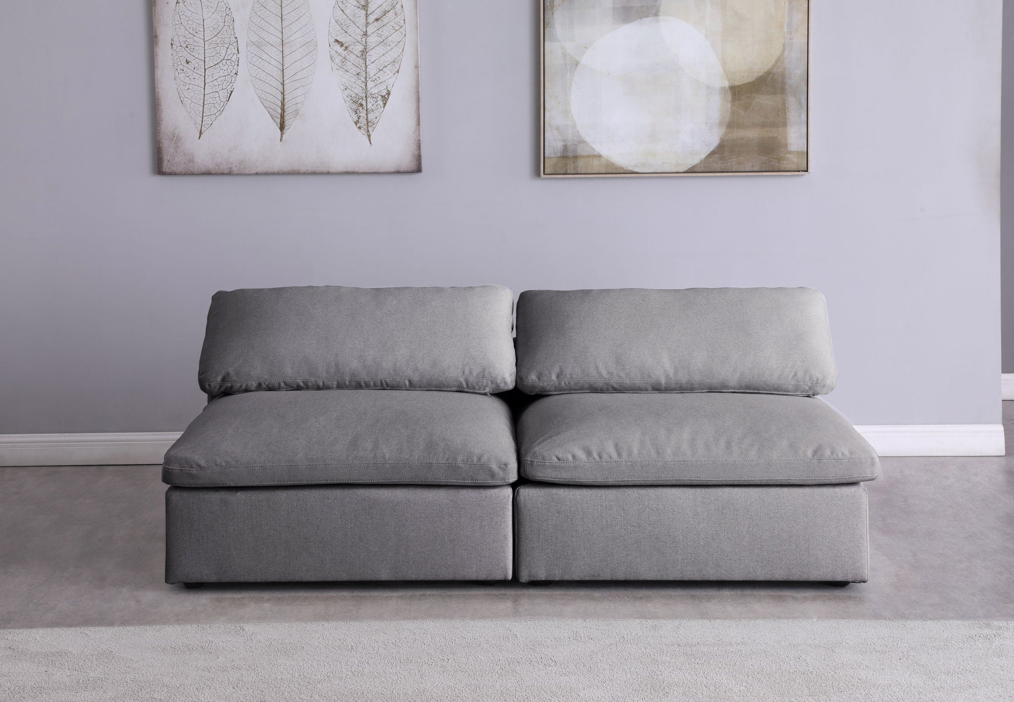 Serene - Modular Armless 2 Seat Sofa - Urban Living Furniture (Los Angeles, CA)