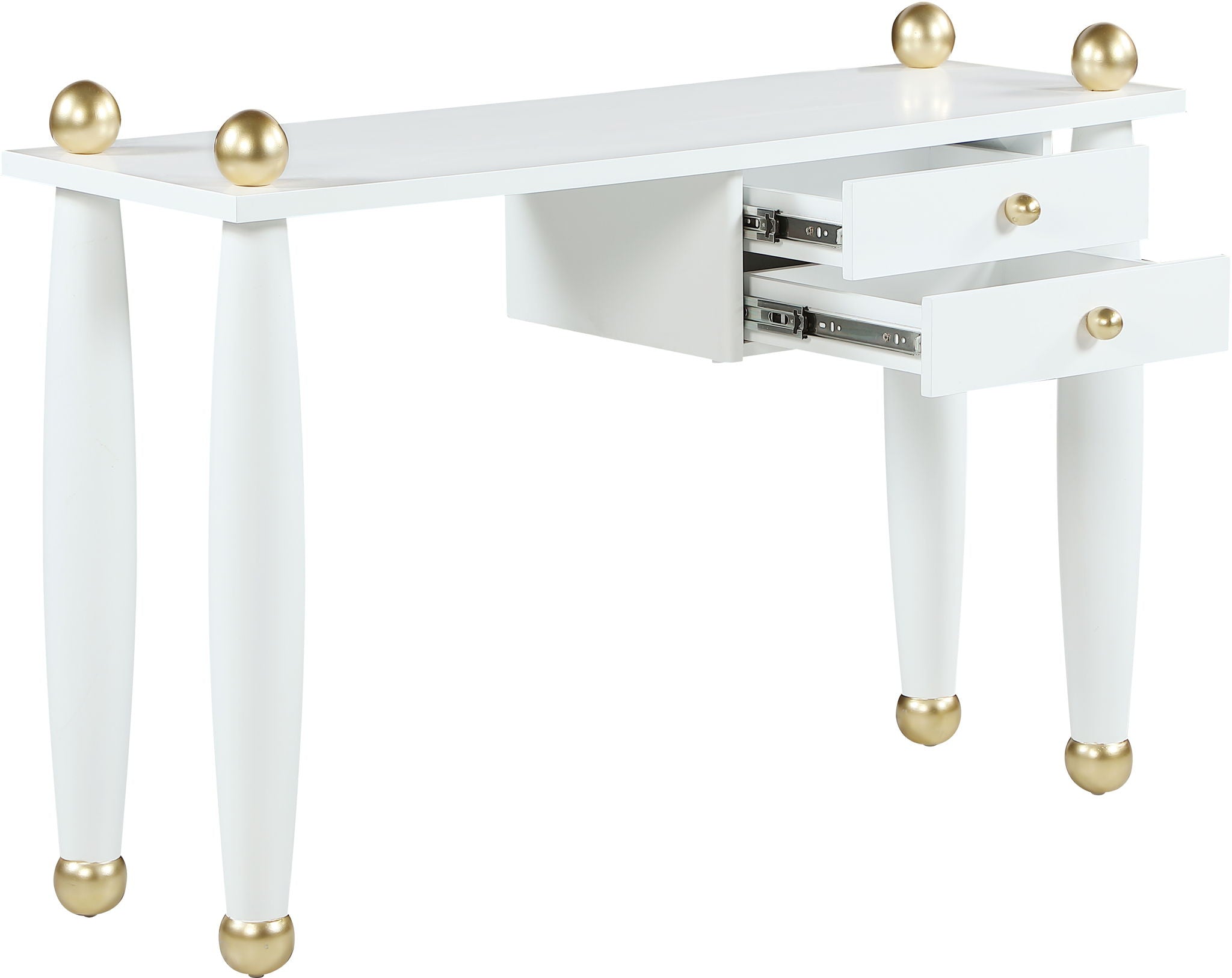 Etro - Desk - White - Urban Living Furniture (Los Angeles, CA)