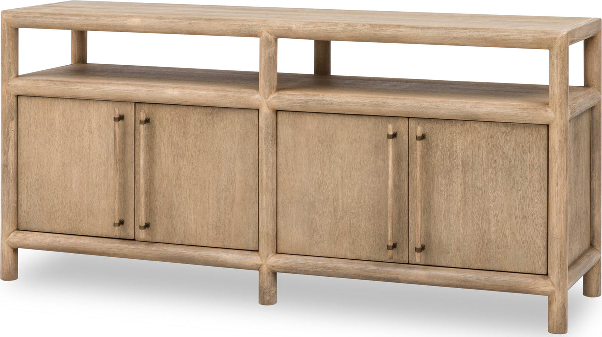 Dorsey - 64" Entertainment Console - Granola