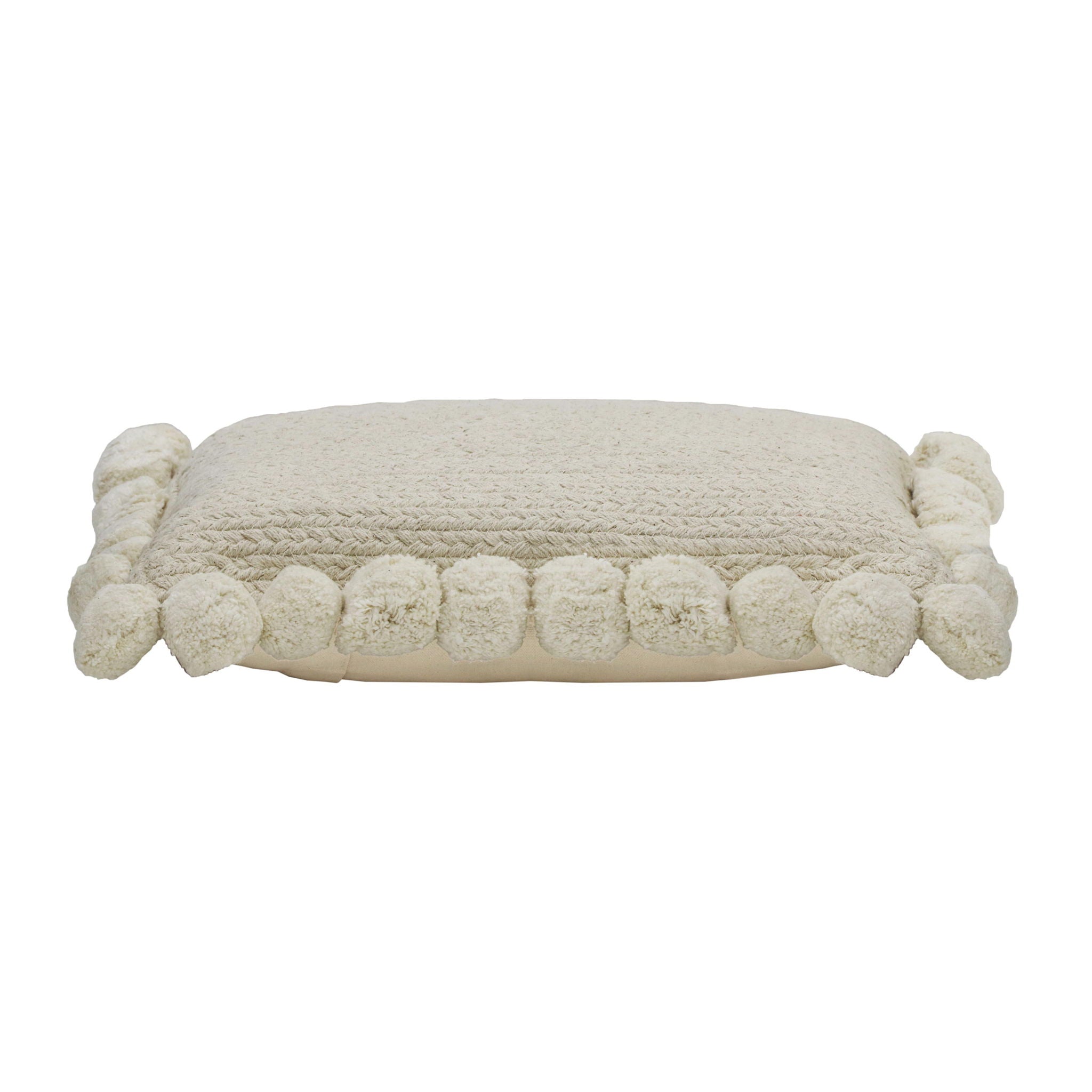 Adelyn - Square Tasseled Accent Pillow - Natural - Urban Living Furniture (Los Angeles, CA)