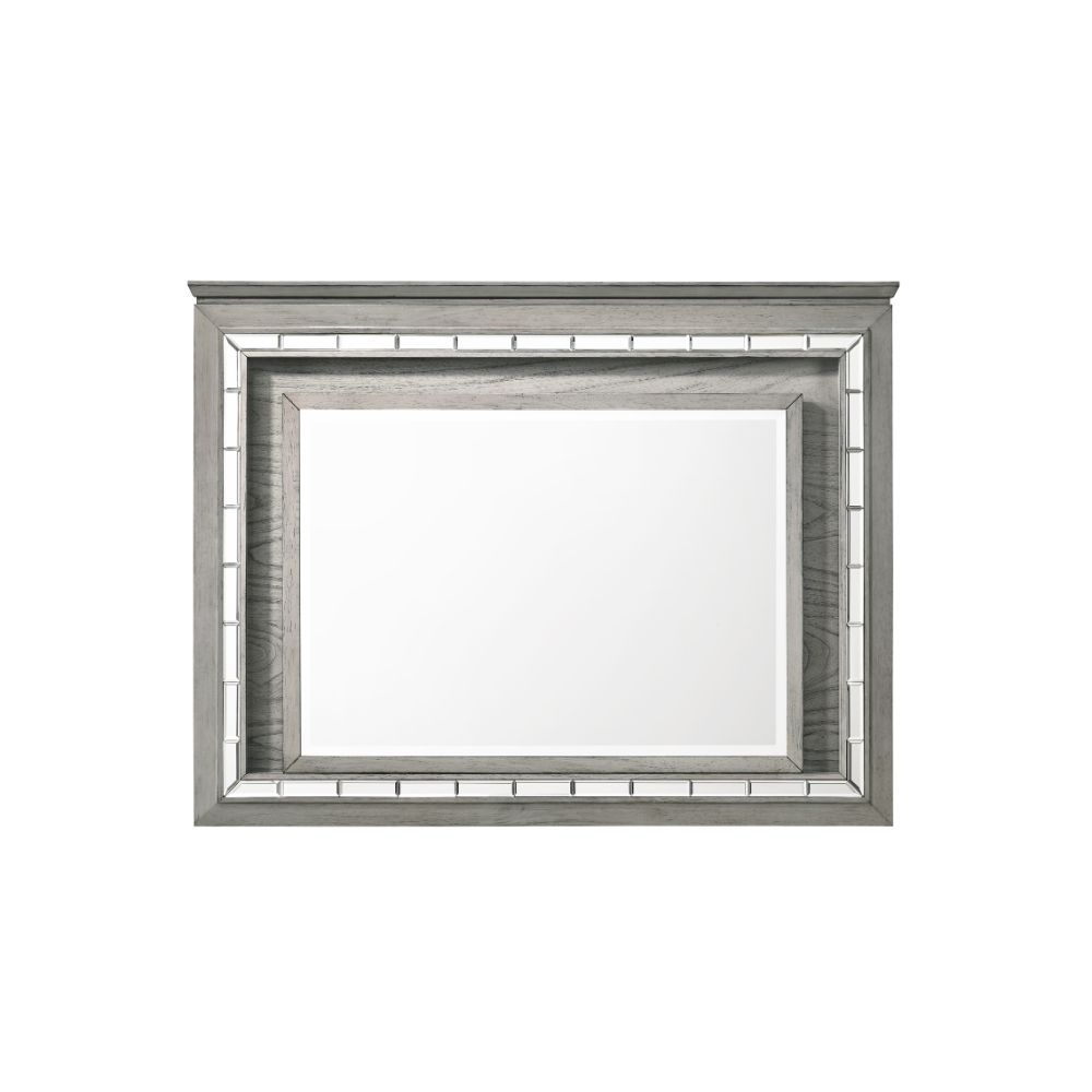 Antares - Mirror - Light Gray Oak - Urban Living Furniture (Los Angeles, CA)