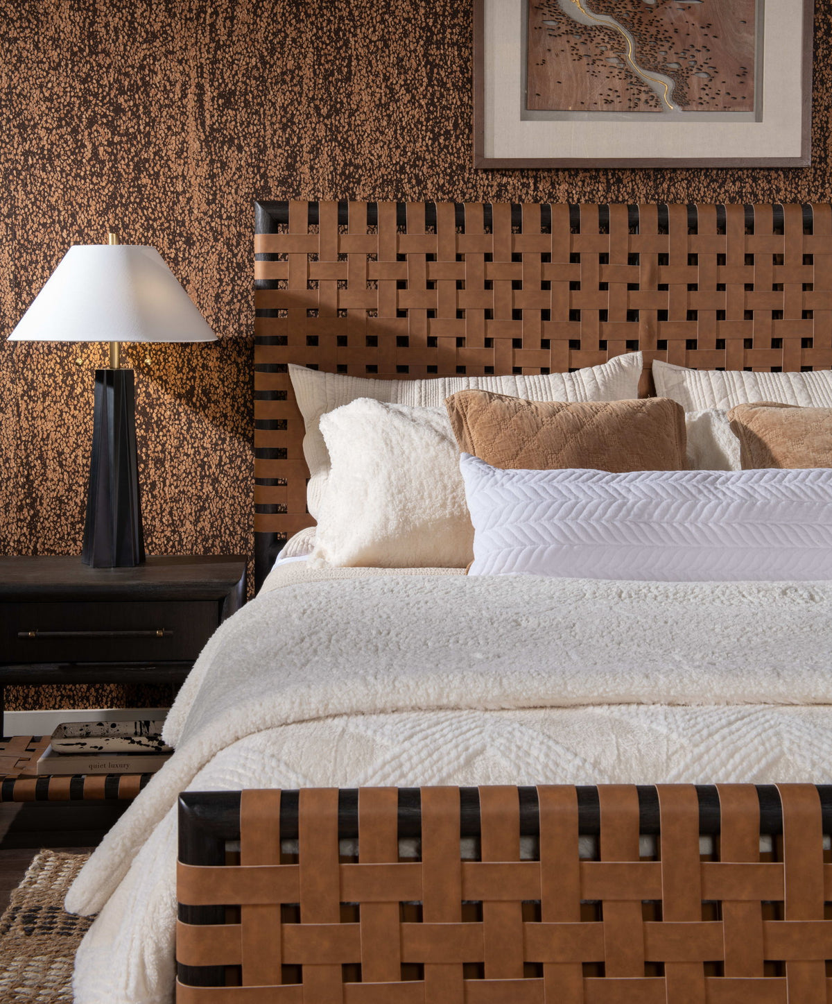Dorsey - Woven Panel Bed