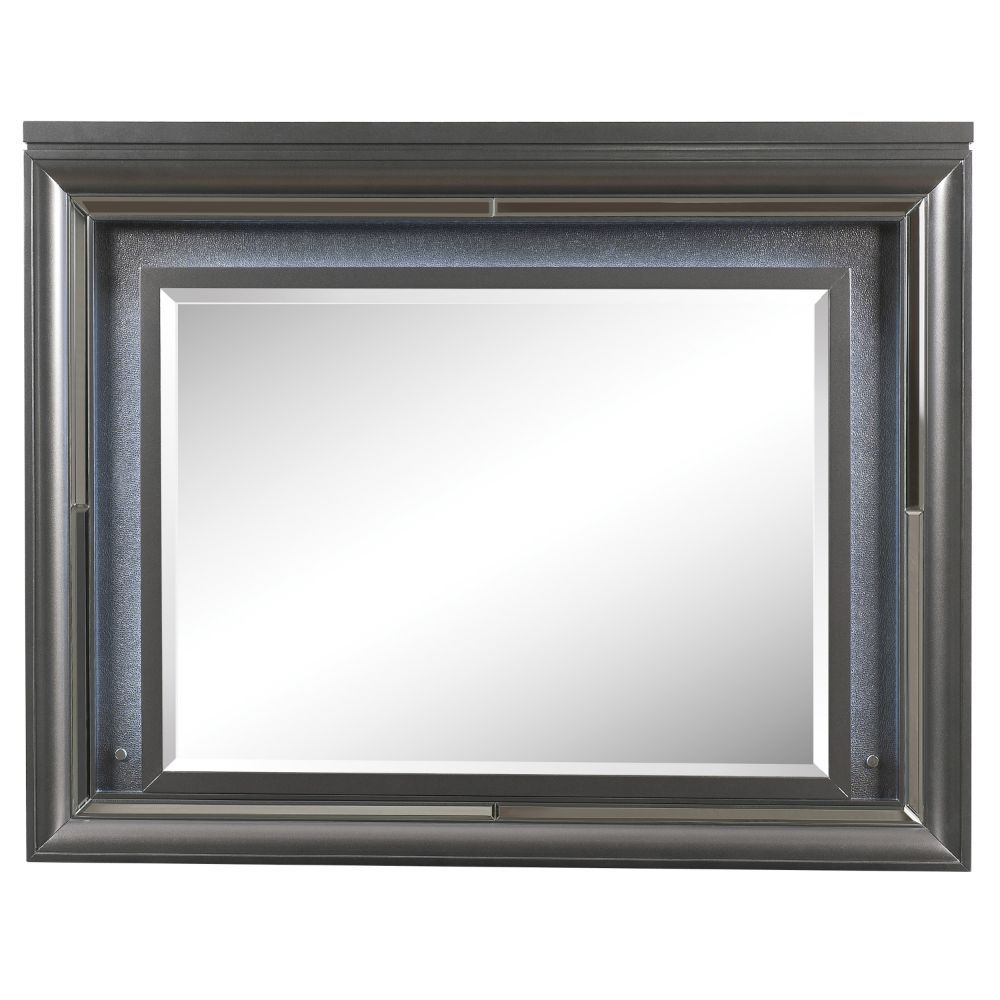 Sawyer - Mirror - Metallic Gray - Urban Living Furniture (Los Angeles, CA)