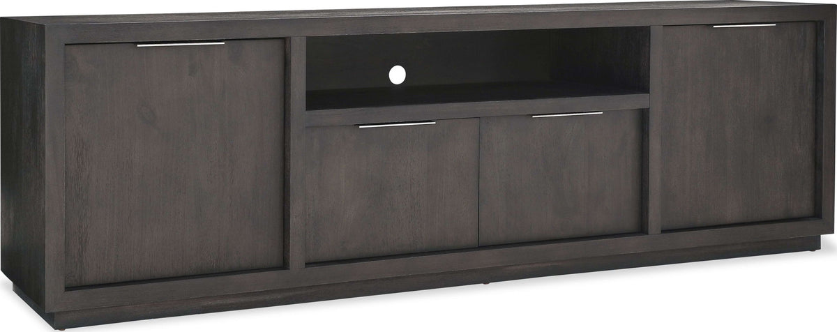 Oxford - 84" Entertainm Entertainment Console - Basalt Gray
