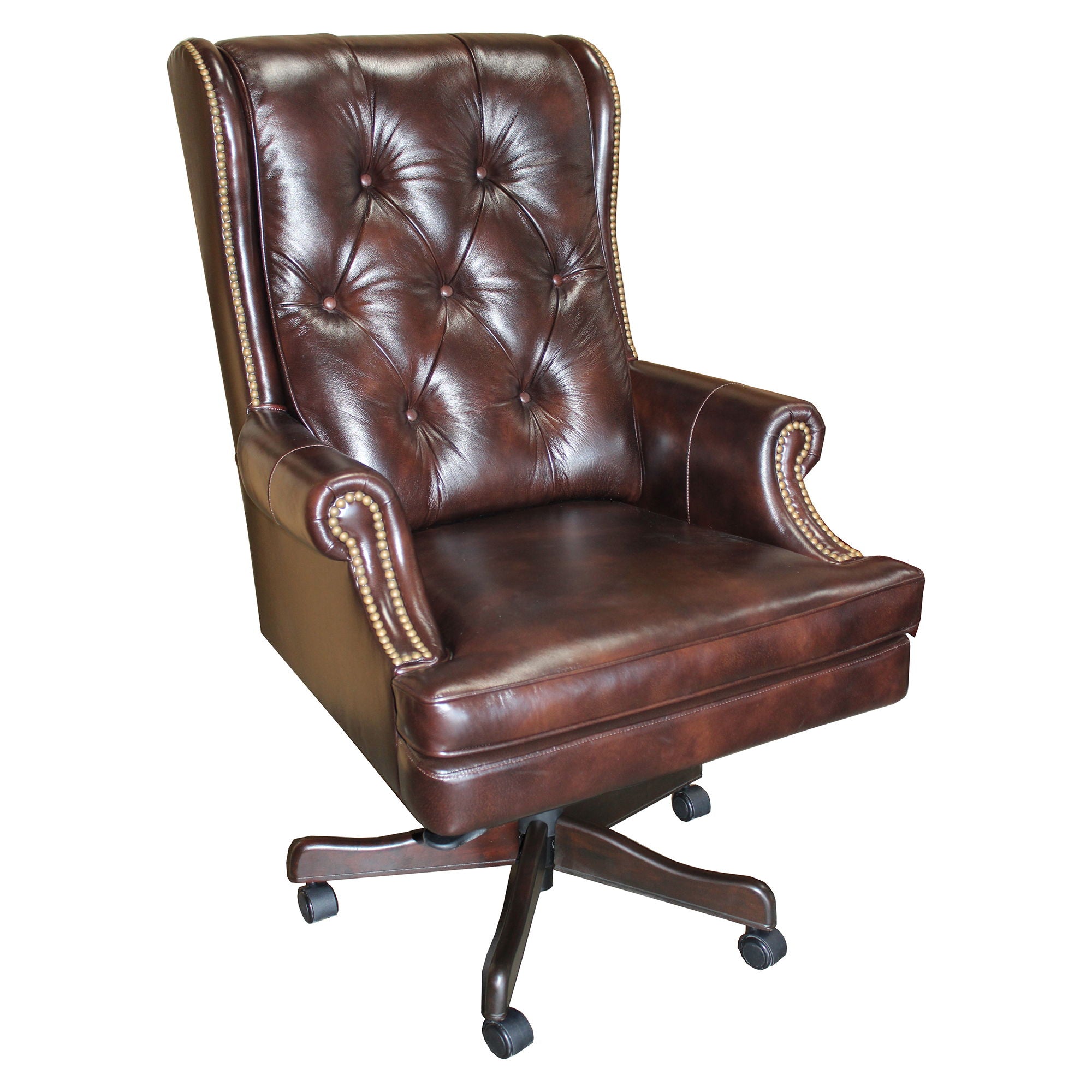 Dc#112 - Ha - Desk Chair - Havana w/ Brown Base - Urban Living Furniture (Los Angeles, CA)
