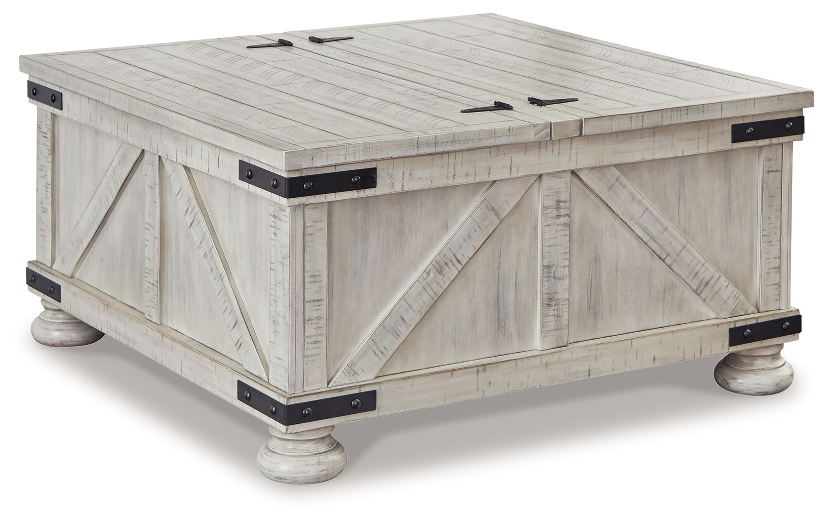 Carynhurst - Cocktail Table with Storage - Whitewash - Urban Living Furniture (Los Angeles, CA)
