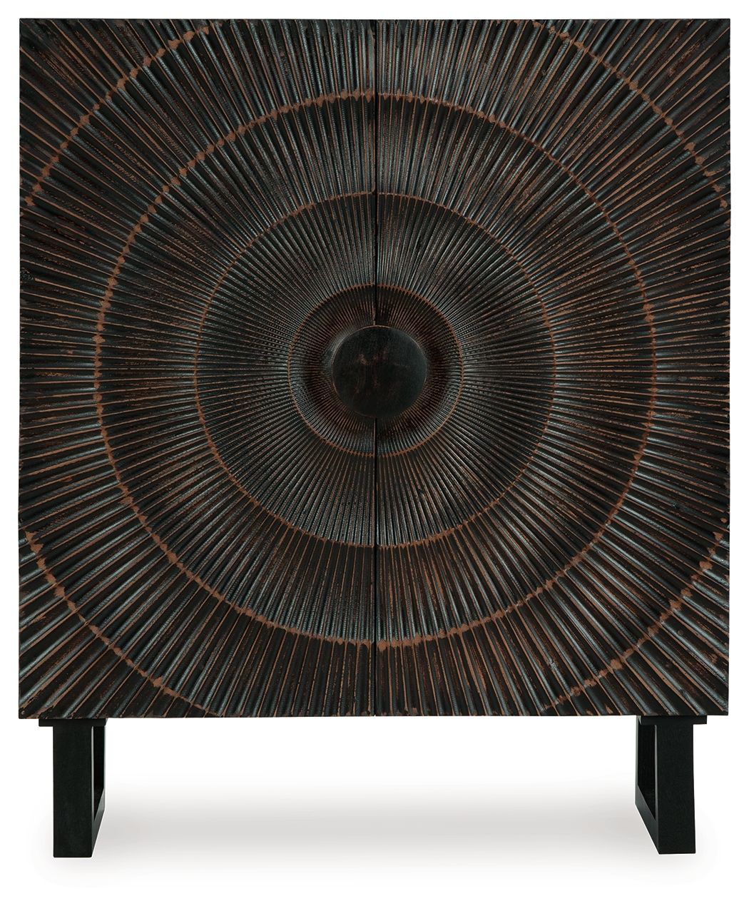 Fosterman - Distressed Black - Accent Cabinet - Urban Living Furniture (Los Angeles, CA)