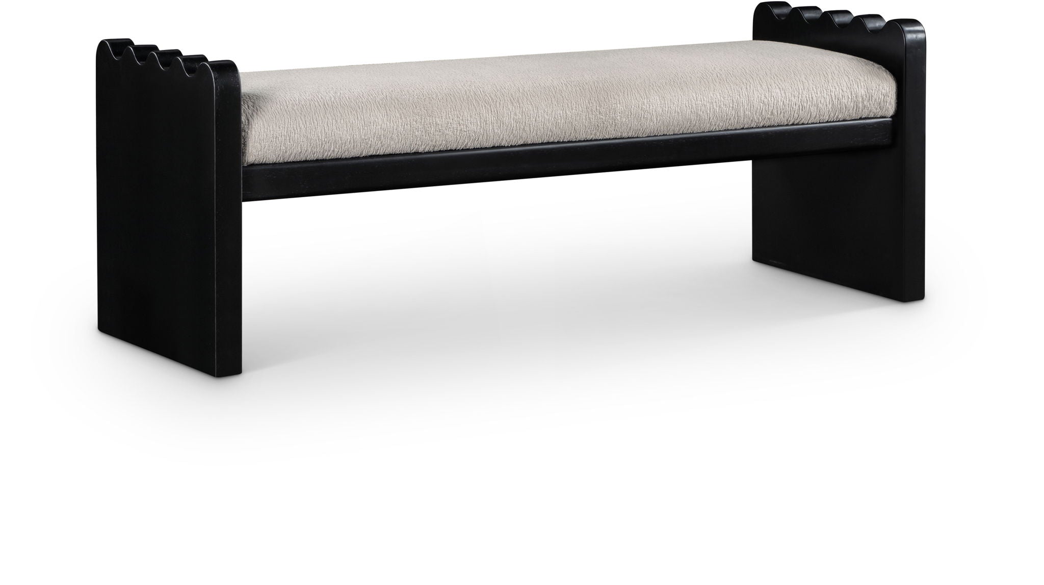 Sonia - Bench With Black Base - Urban Living Furniture (Los Angeles, CA)