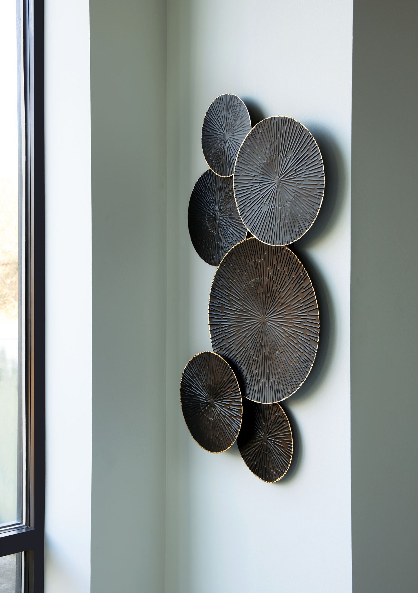 Rhetlen - Black / Gold Finish - Wall Decor - Urban Living Furniture (Los Angeles, CA)