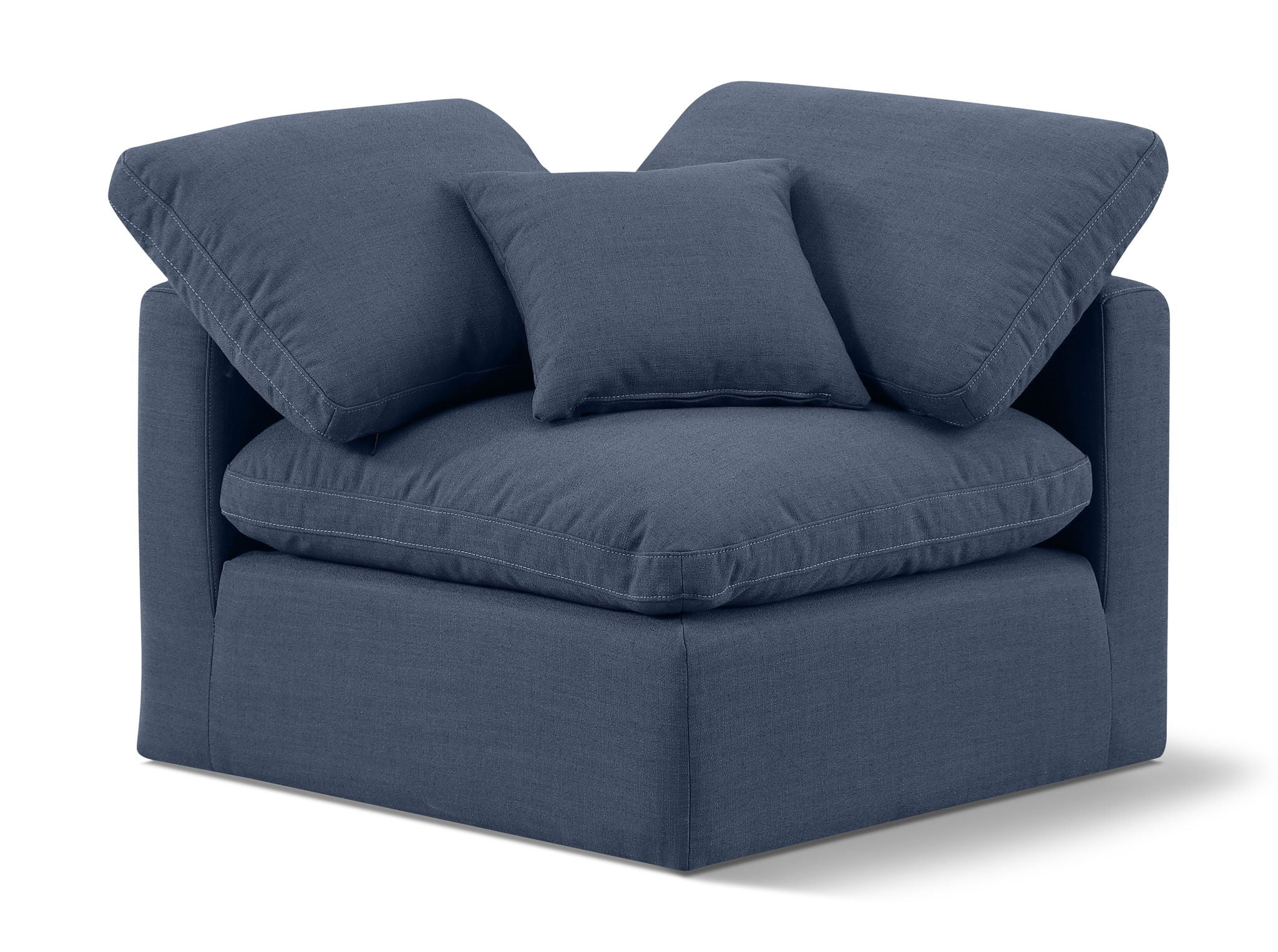 Indulge - Linen Corner Chair - Urban Living Furniture (Los Angeles, CA)