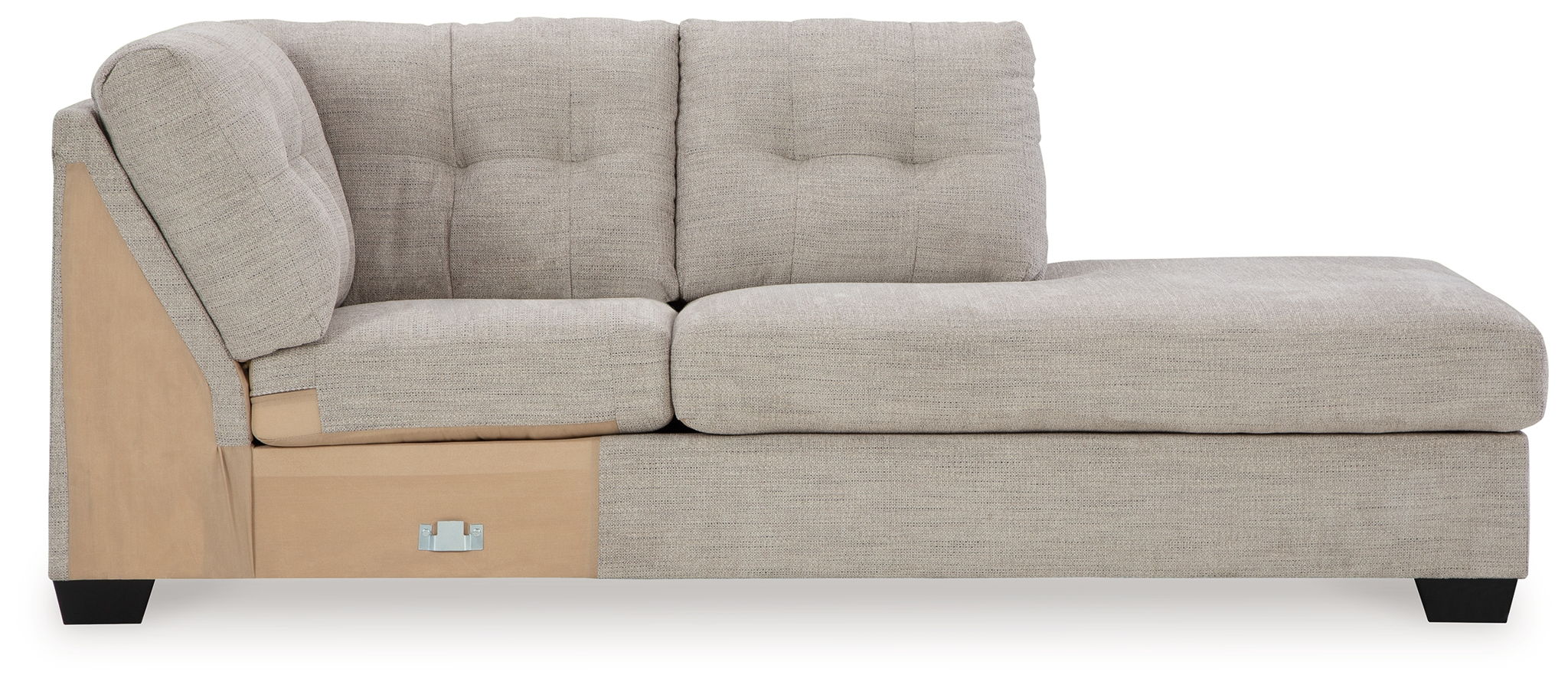 Mahoney - Pebble - Raf Corner Chaise - Urban Living Furniture (Los Angeles, CA)