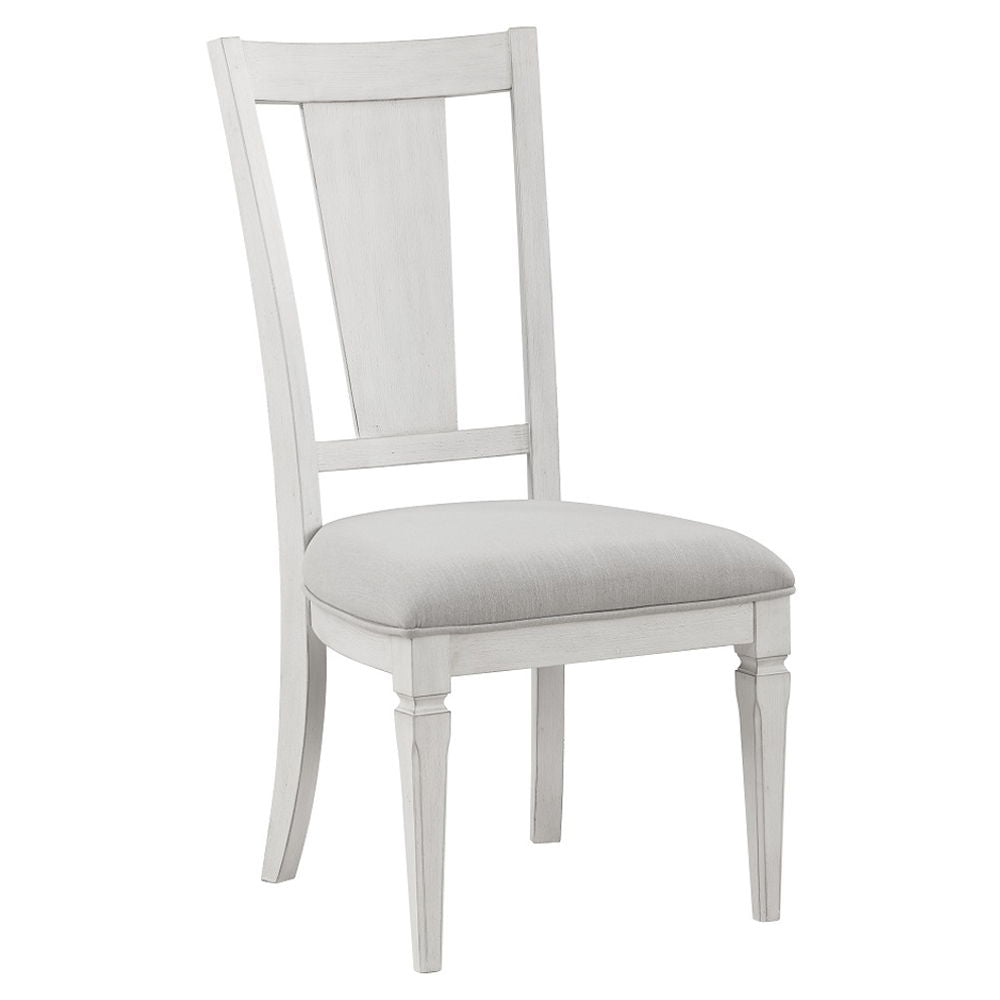 Katia - Side Chair (Set of 2) - Light Gray Linen & Weathered White - Urban Living Furniture (Los Angeles, CA)