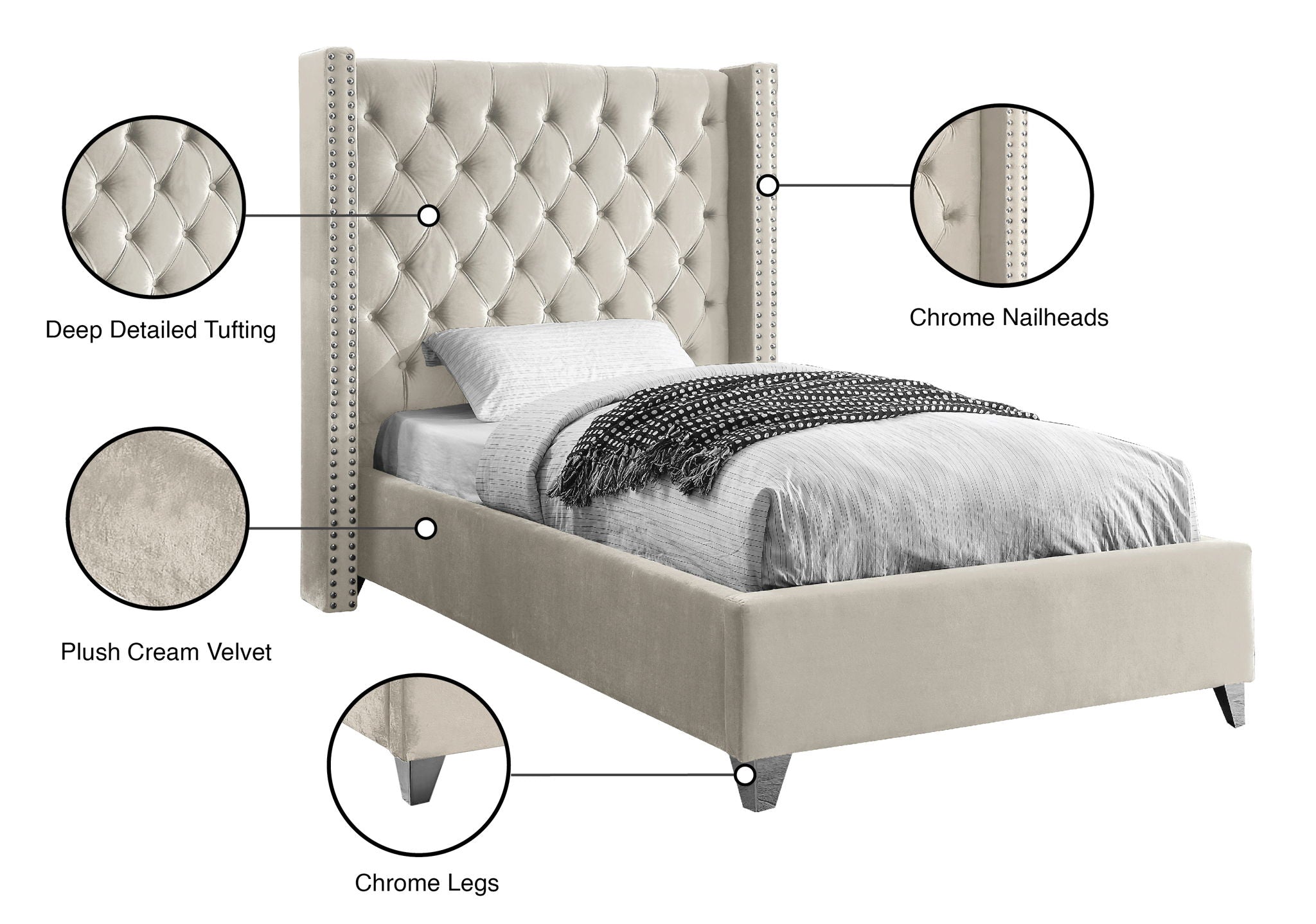 Aiden - Bed - Urban Living Furniture (Los Angeles, CA)