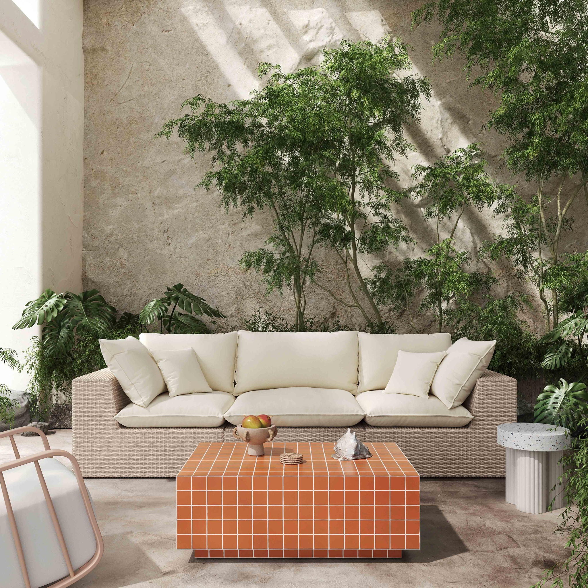 Mixie - Tile Indoor / Outdoor Coffee Table - Urban Living Furniture (Los Angeles, CA)