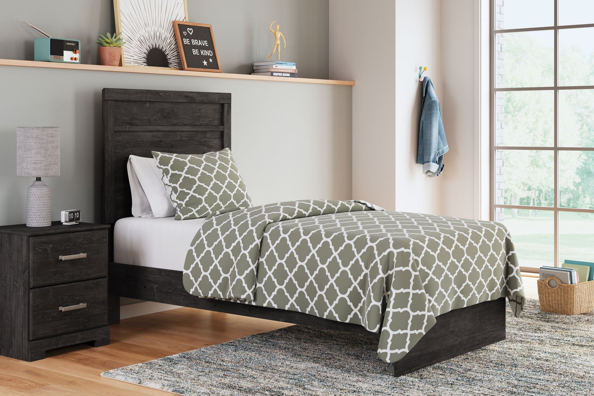 Belachime - Panel Bed - Urban Living Furniture (Los Angeles, CA)