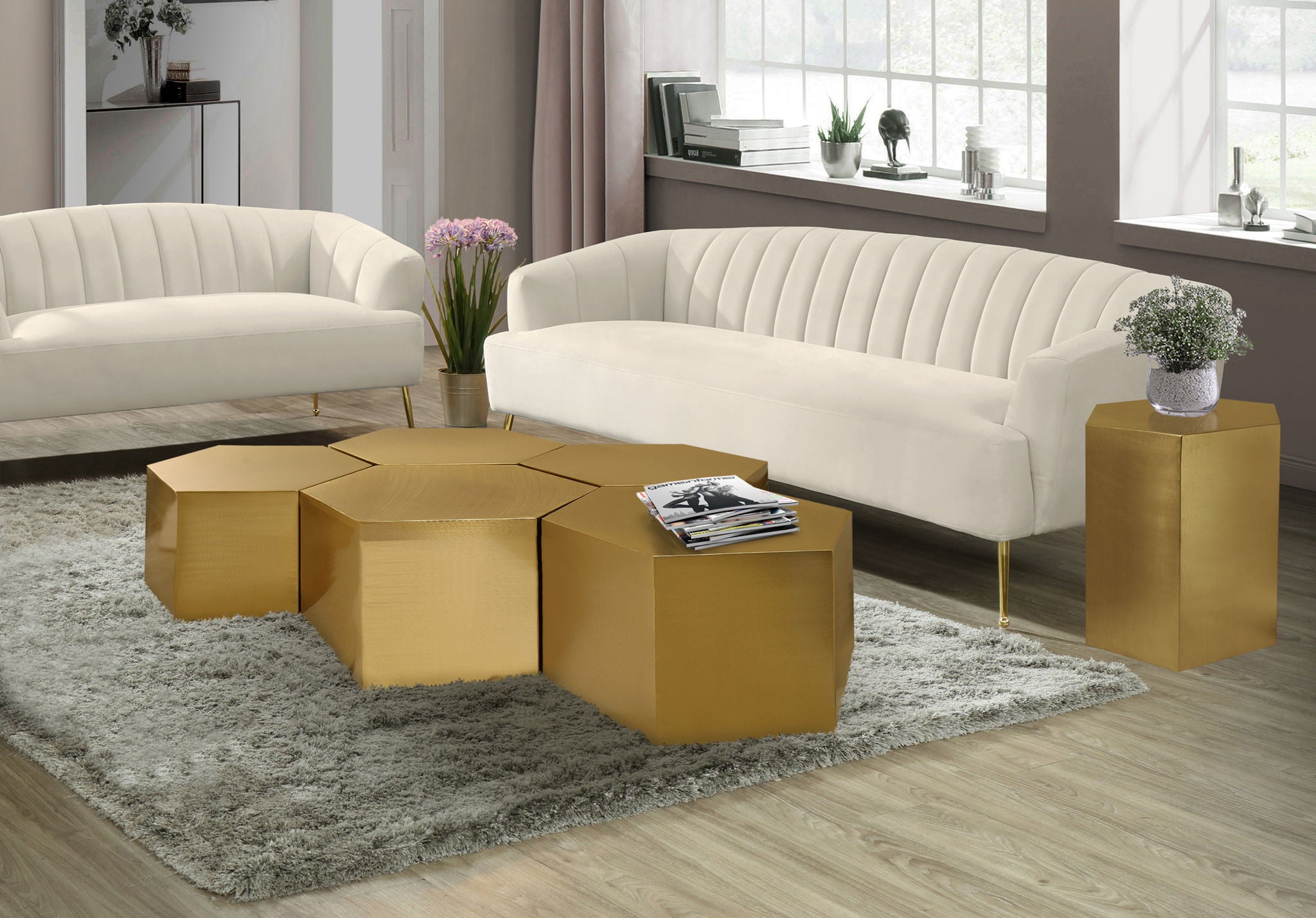 Hexagon - Coffee Table - Urban Living Furniture (Los Angeles, CA)