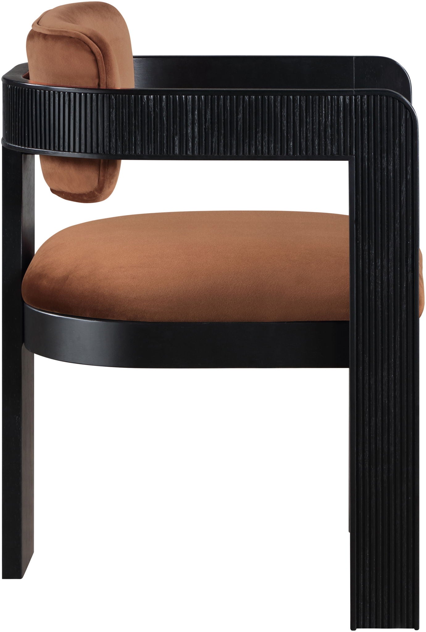 Sacha - Velvet Dining Chair With Black Base (Set of 2) - Urban Living Furniture (Los Angeles, CA)