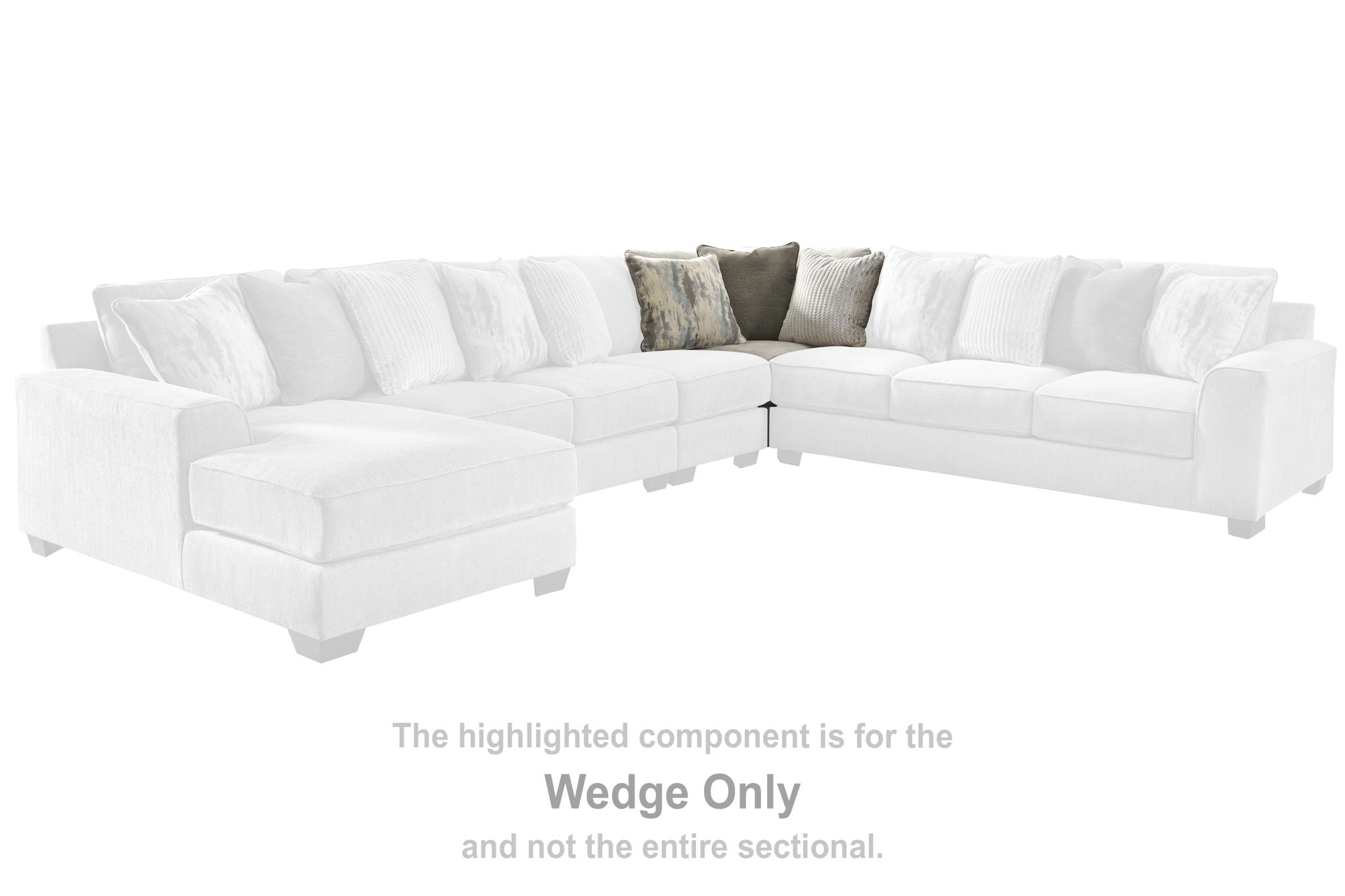 Ardsley - Pewter - Wedge - Urban Living Furniture (Los Angeles, CA)