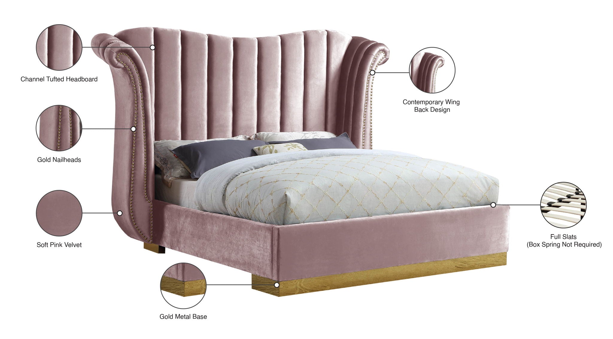 Flora - Bed - Urban Living Furniture (Los Angeles, CA)