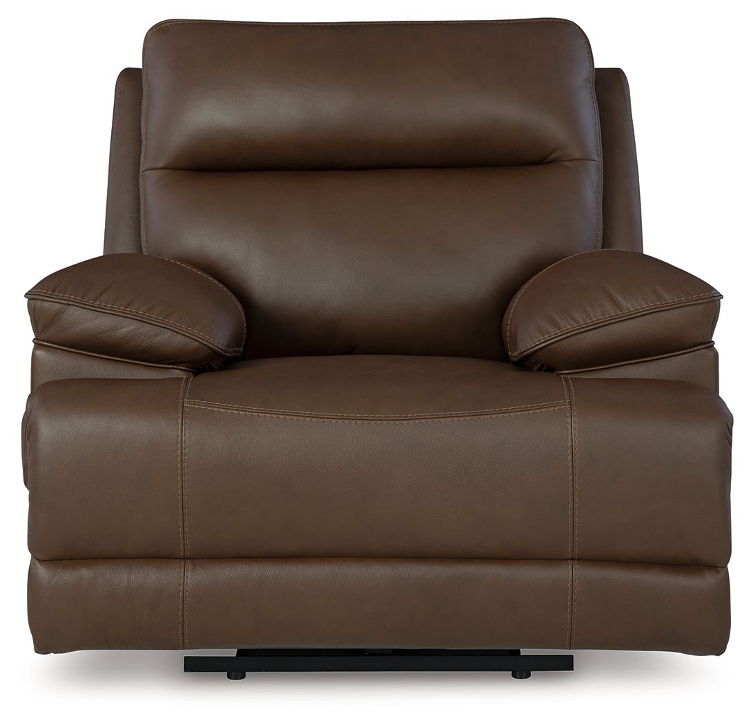 Vonryan - Tobacco - Power Recliner / Adj Headrest - Urban Living Furniture (Los Angeles, CA)