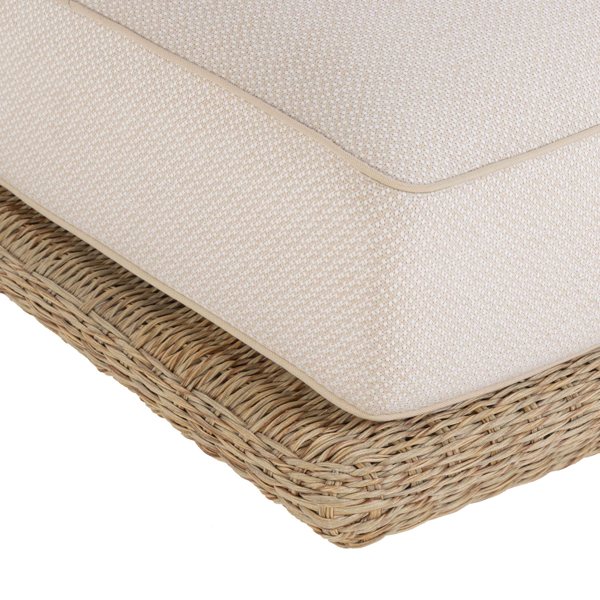 Mora - 65" Outdoor Sofa - Cream