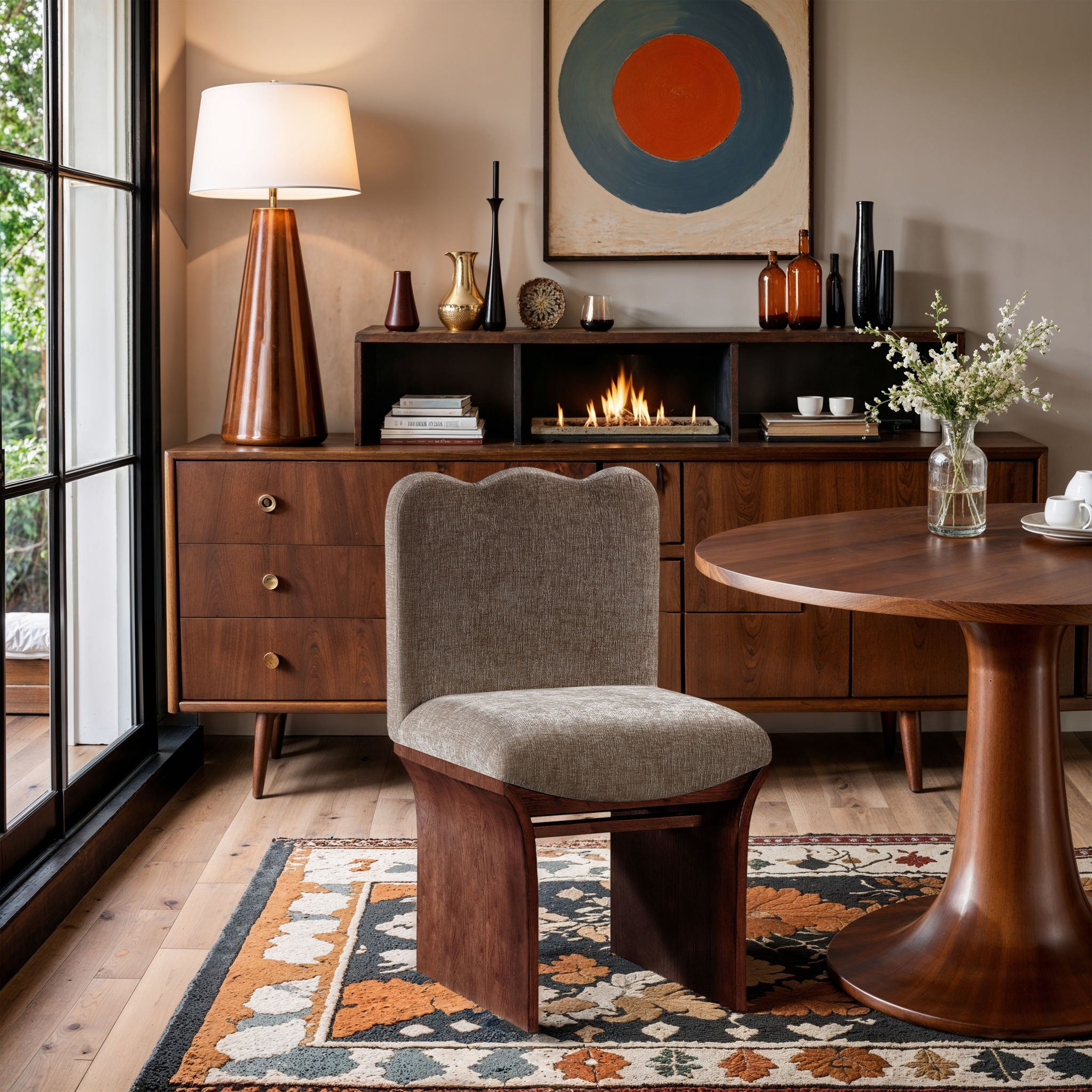 Shaw - Dining Chair - Walnut Base - Urban Living Furniture (Los Angeles, CA)