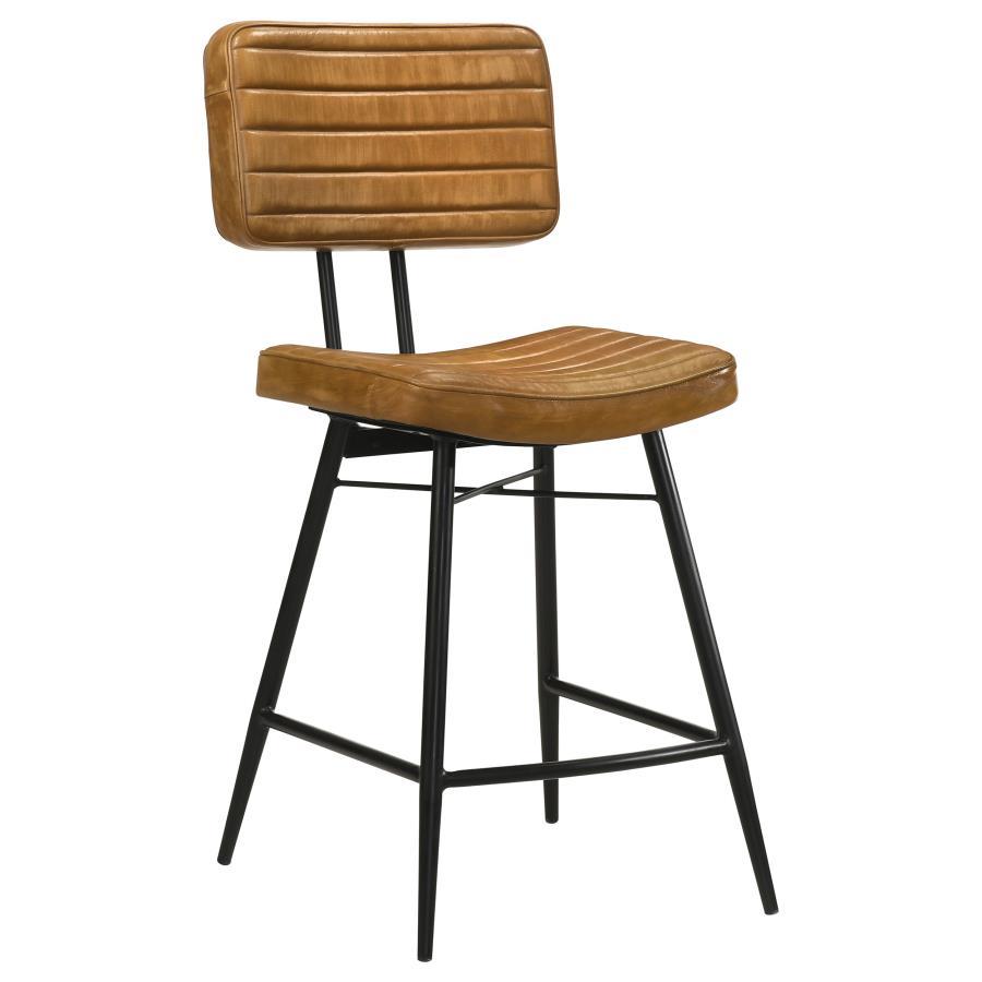 Partridge - Leather Counter Chair (Set of 2) - Urban Living Furniture (Los Angeles, CA)