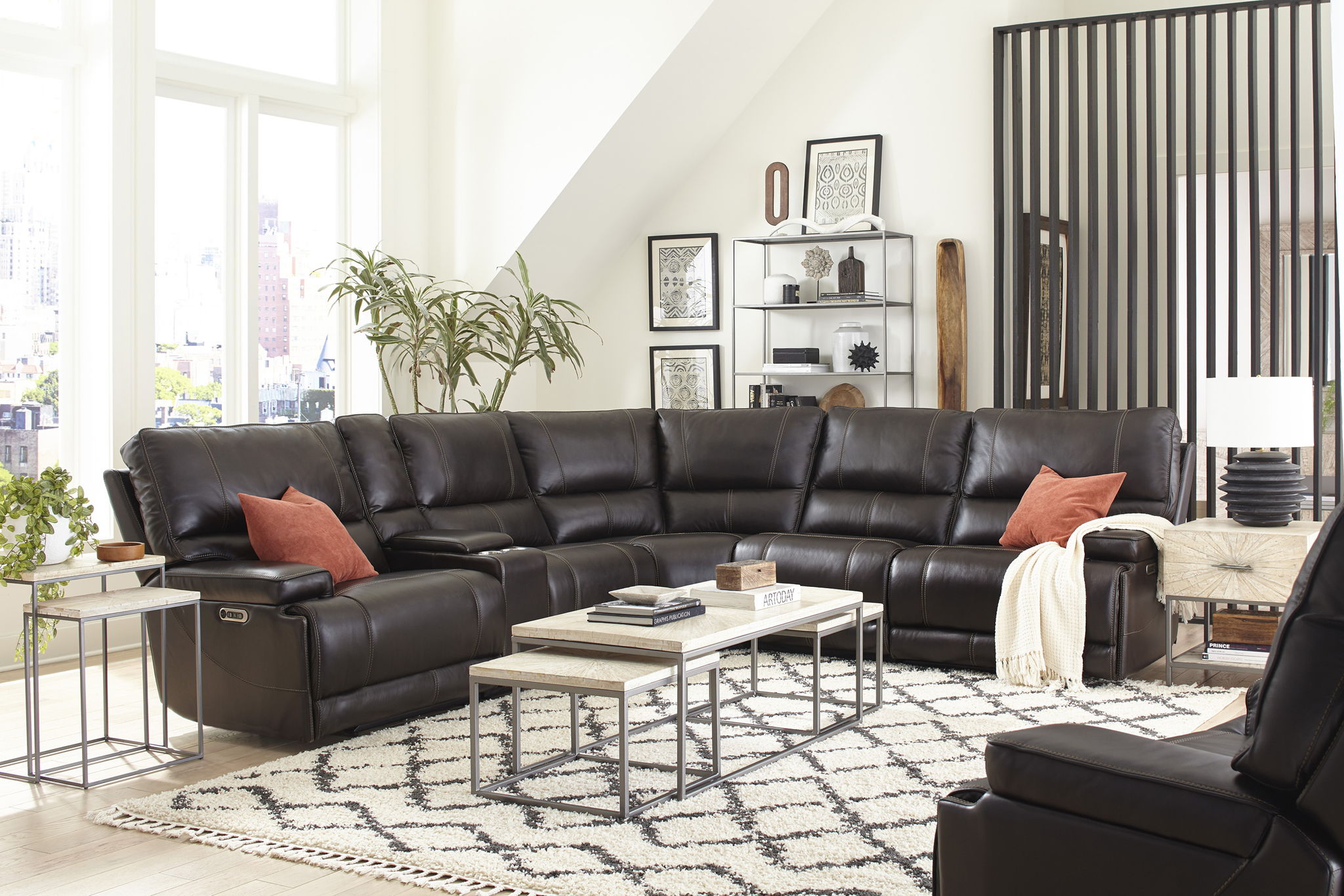 Whitman - Power Reclining Sectional - Urban Living Furniture (Los Angeles, CA)