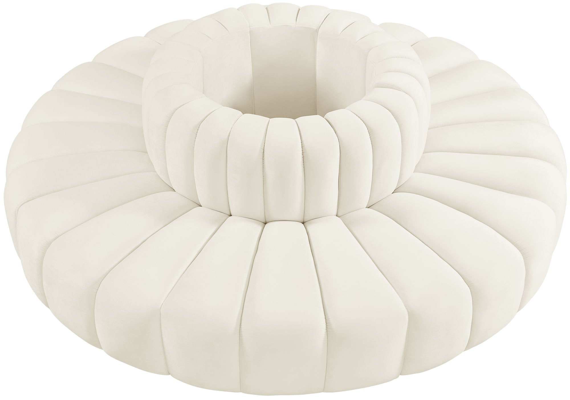 Arc - Velvet 8 Piece Round Modular Sofa