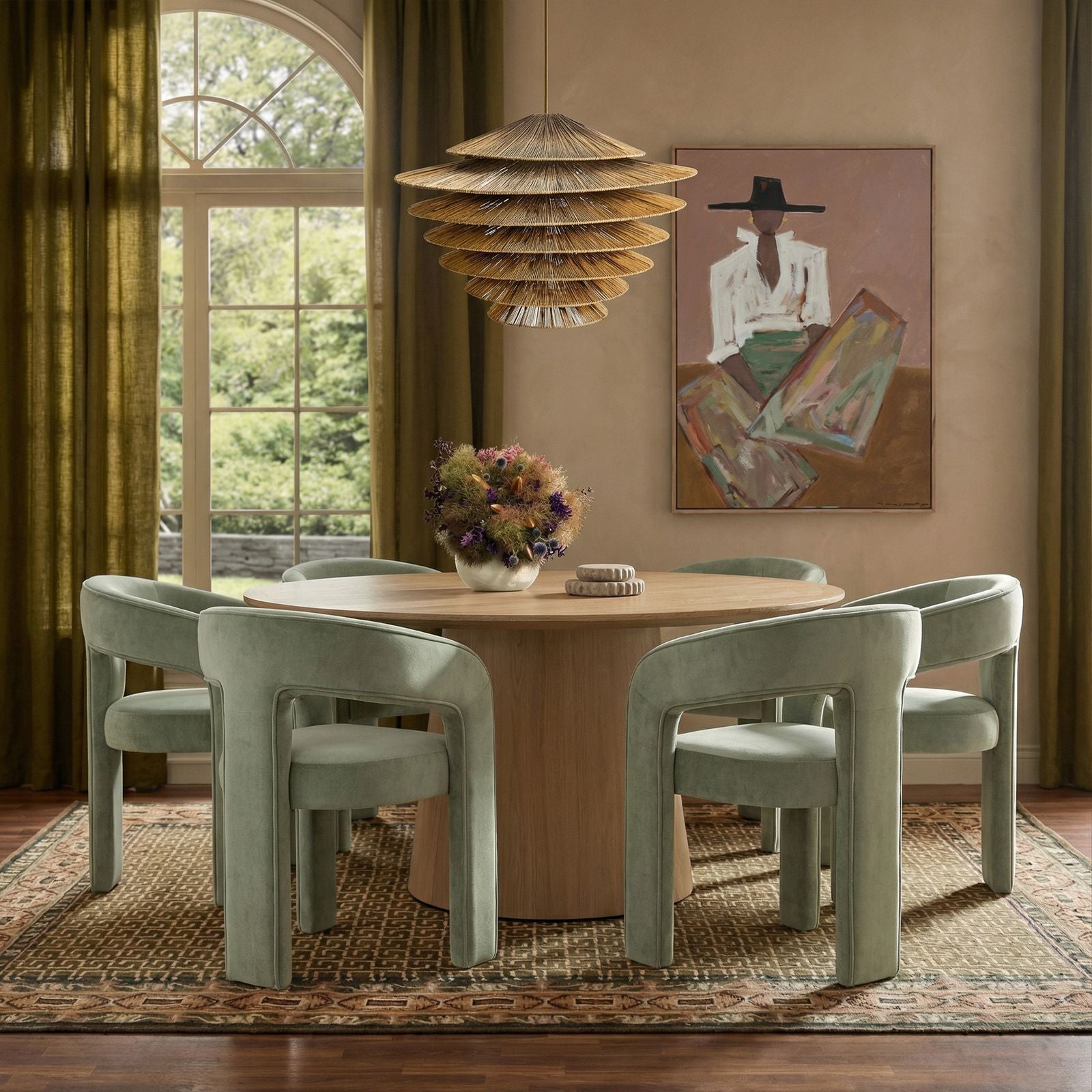 Sahara - Round Dining Table - Urban Living Furniture (Los Angeles, CA)