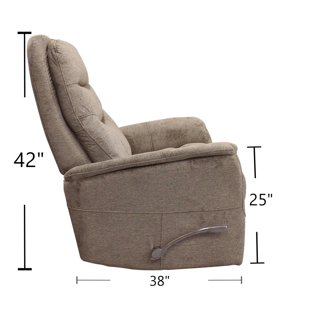 Gemini - Manual Swivel Glider Recliner - Urban Living Furniture (Los Angeles, CA)