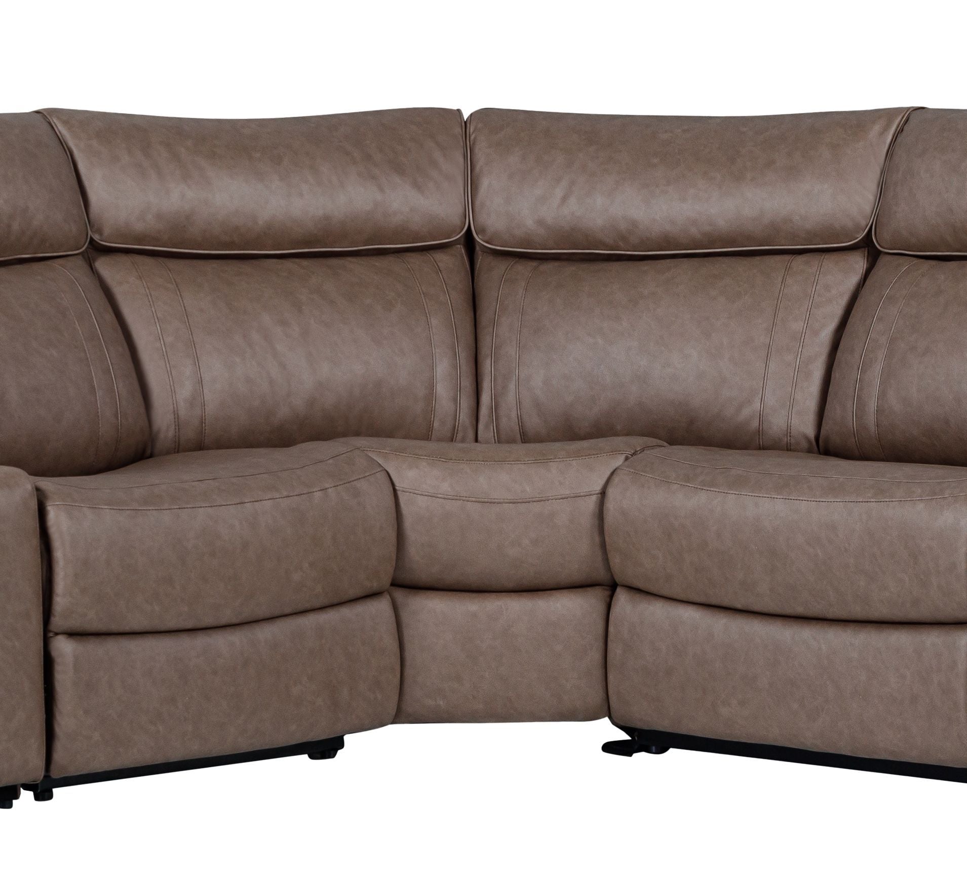 Theon - Corner Wedge - Stokes Toffee - Urban Living Furniture (Los Angeles, CA)