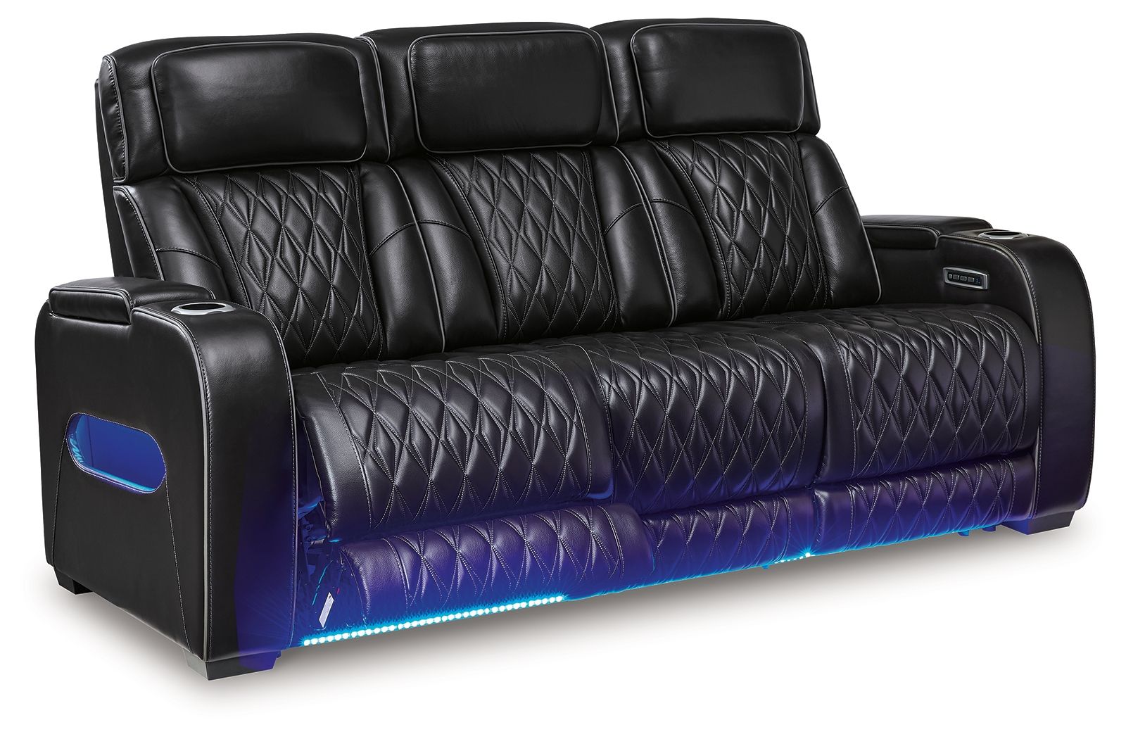 Boyington - Black - 2 Pc. - Power Reclining Sofa And Loveseat - Urban Living Furniture (Los Angeles, CA)