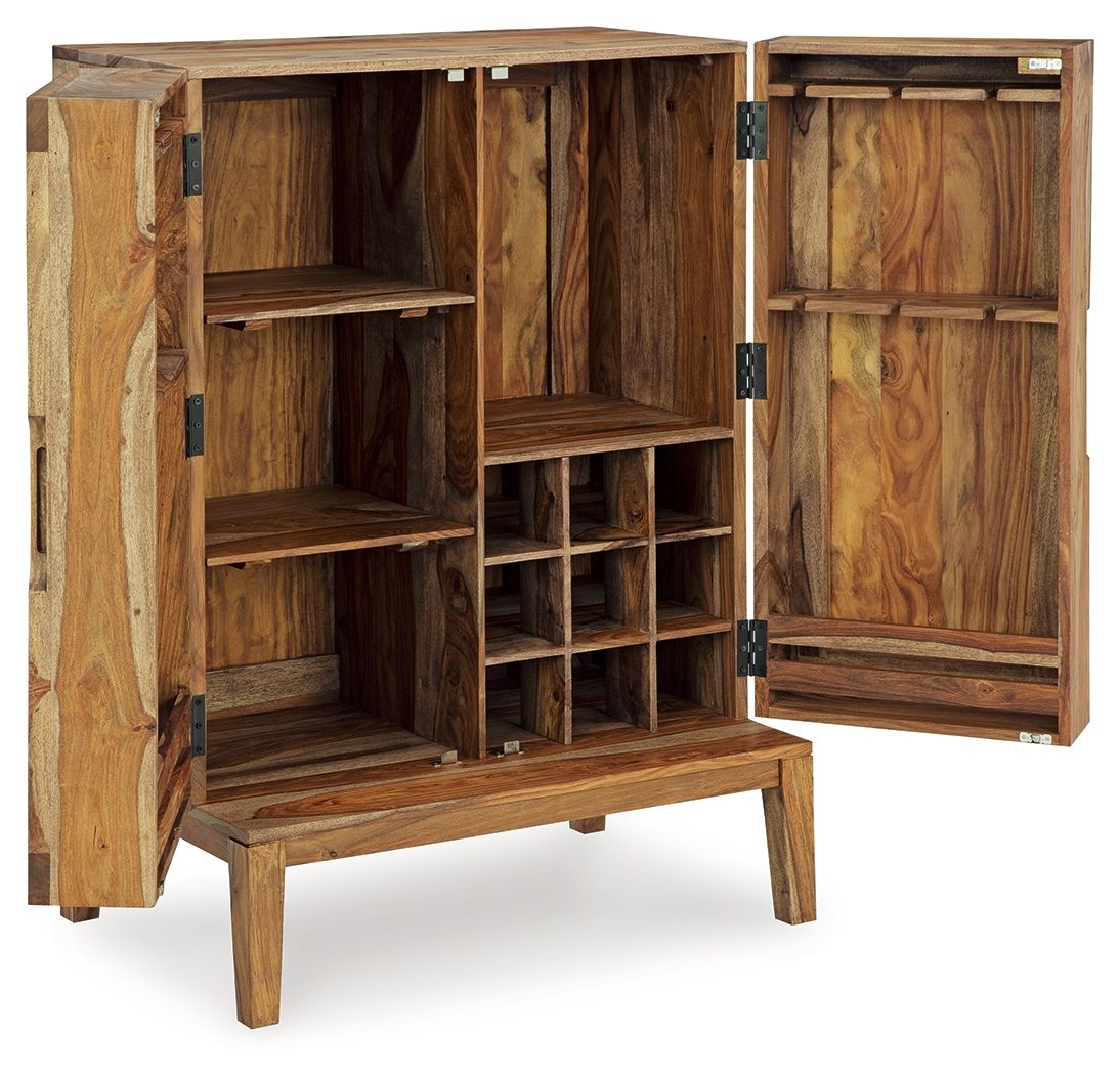 Dressonni - Brown - Bar Cabinet - Urban Living Furniture (Los Angeles, CA)