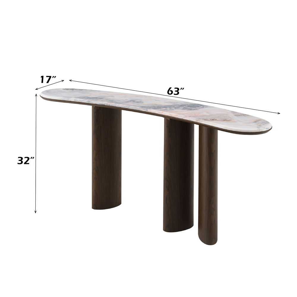 Hanale - Table With Marble Top - Urban Living Furniture (Los Angeles, CA)