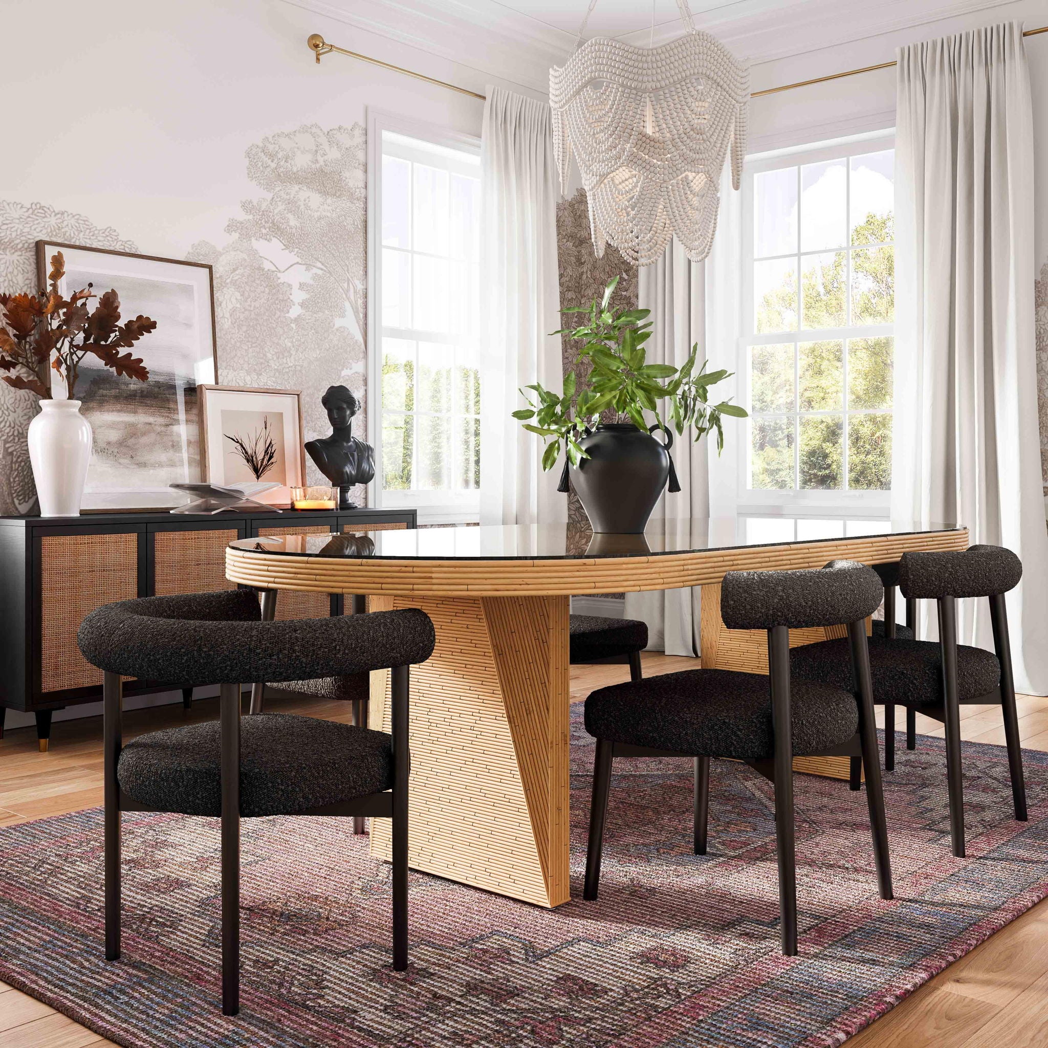 Spara - Boucle Side Chair - Urban Living Furniture (Los Angeles, CA)