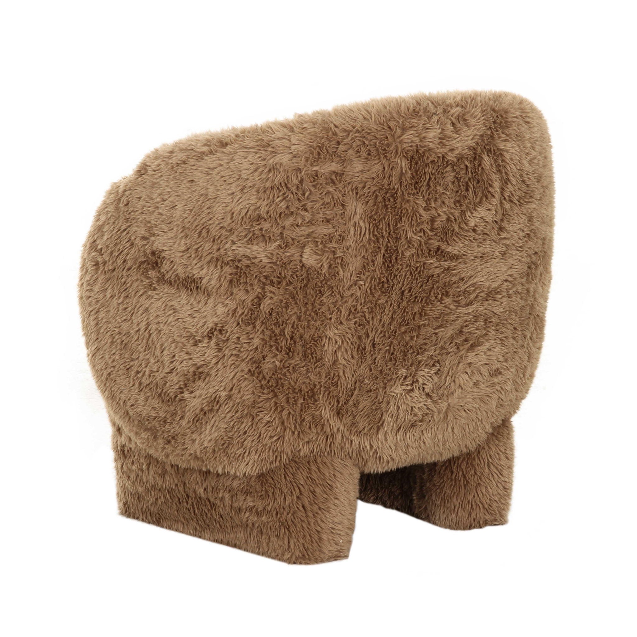 Kiki - Vegan Shearling Accent Chair - Urban Living Furniture (Los Angeles, CA)